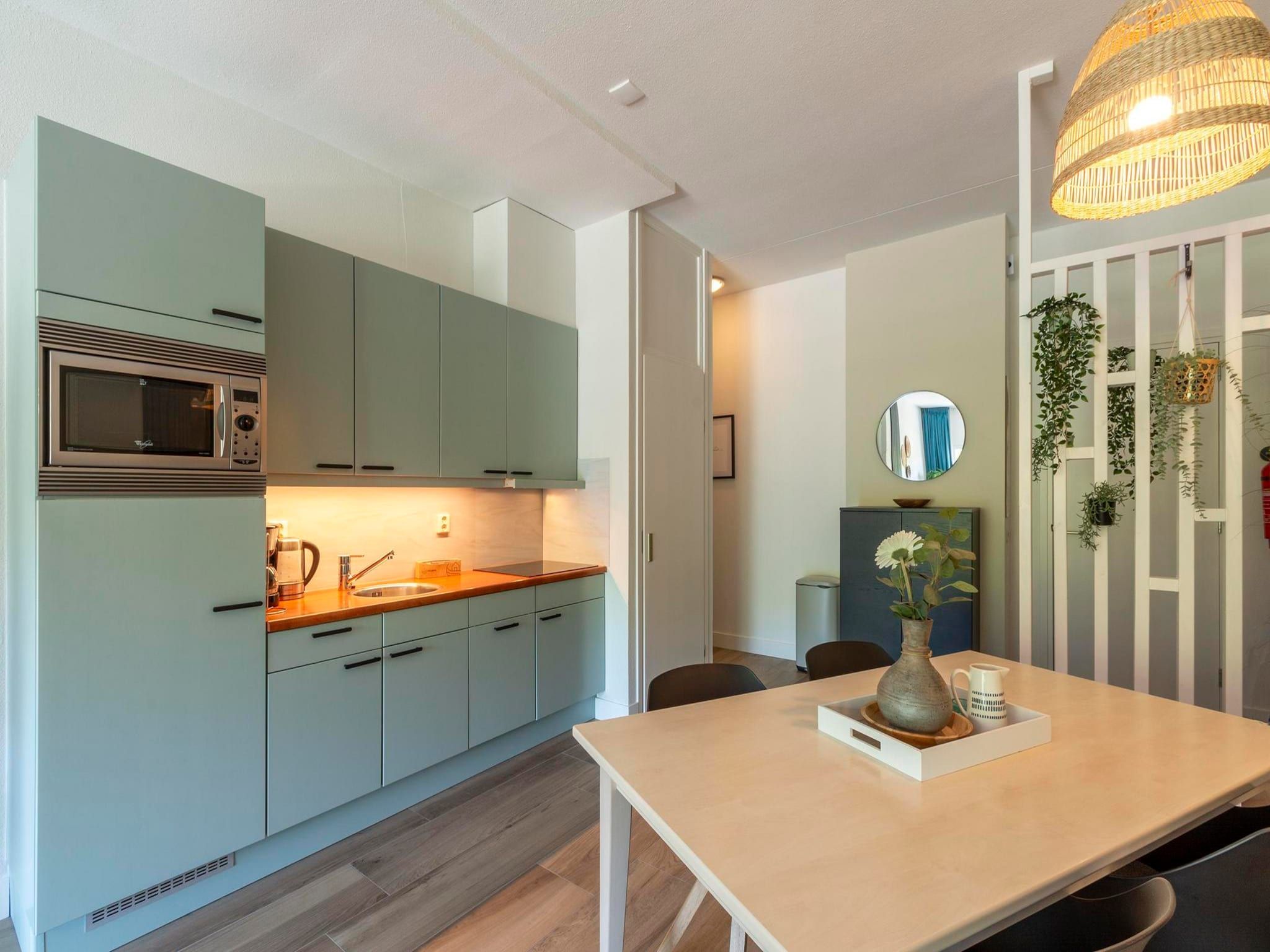 De keuken van Wijde Blick 112 in Callantsoog
