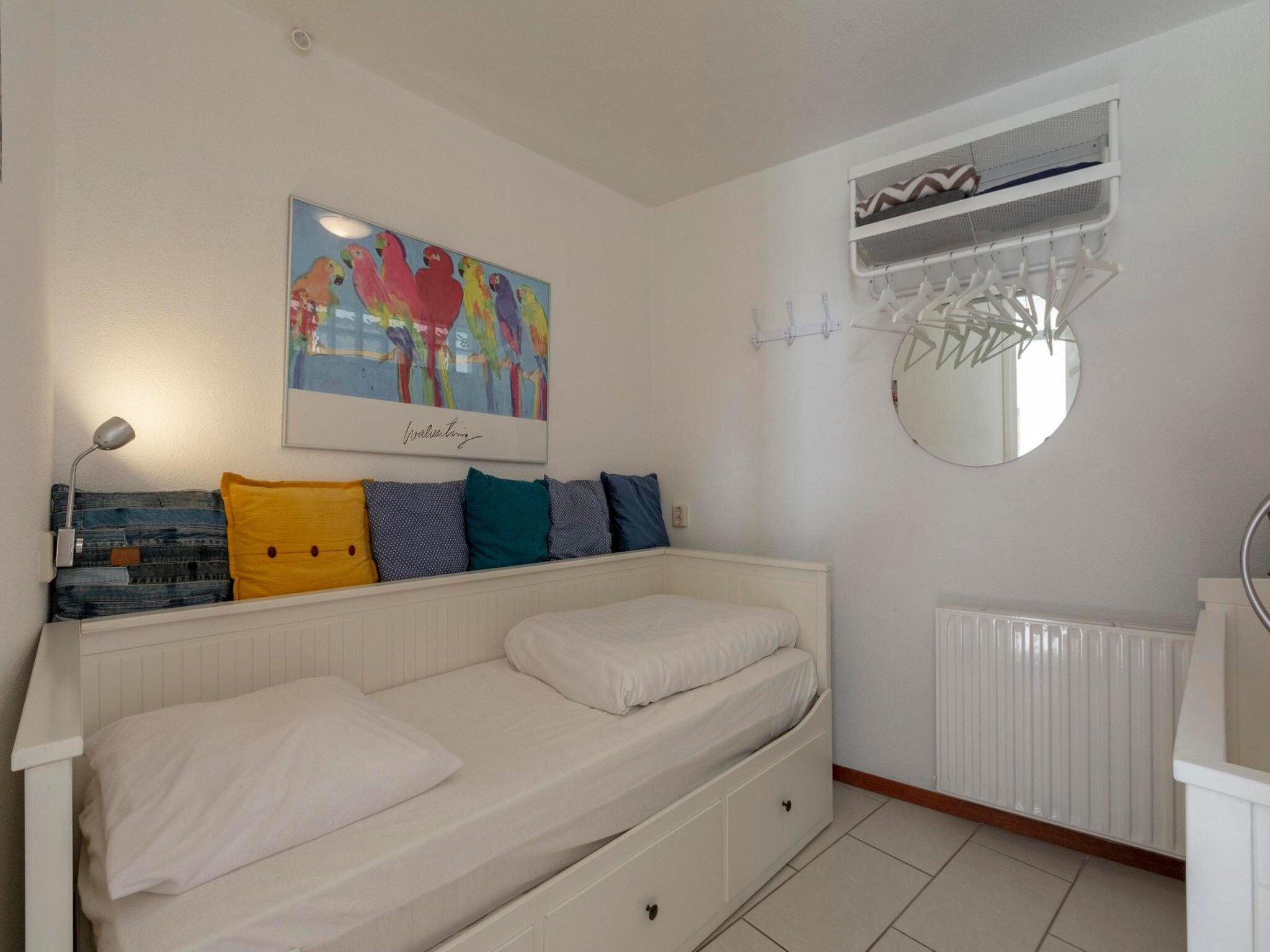 Een slaapkamer van Wijde Blick 205 in Callantsoog
