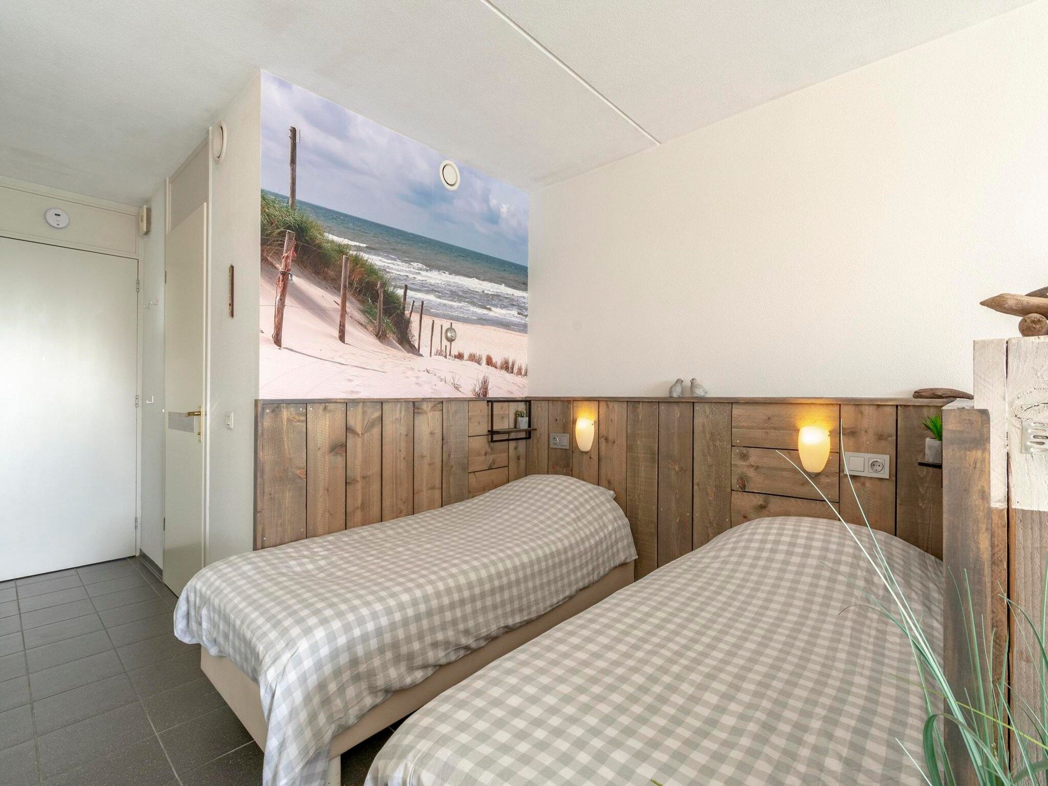 Een slaapkamer van Callantsduyne 22 in Callantsoog