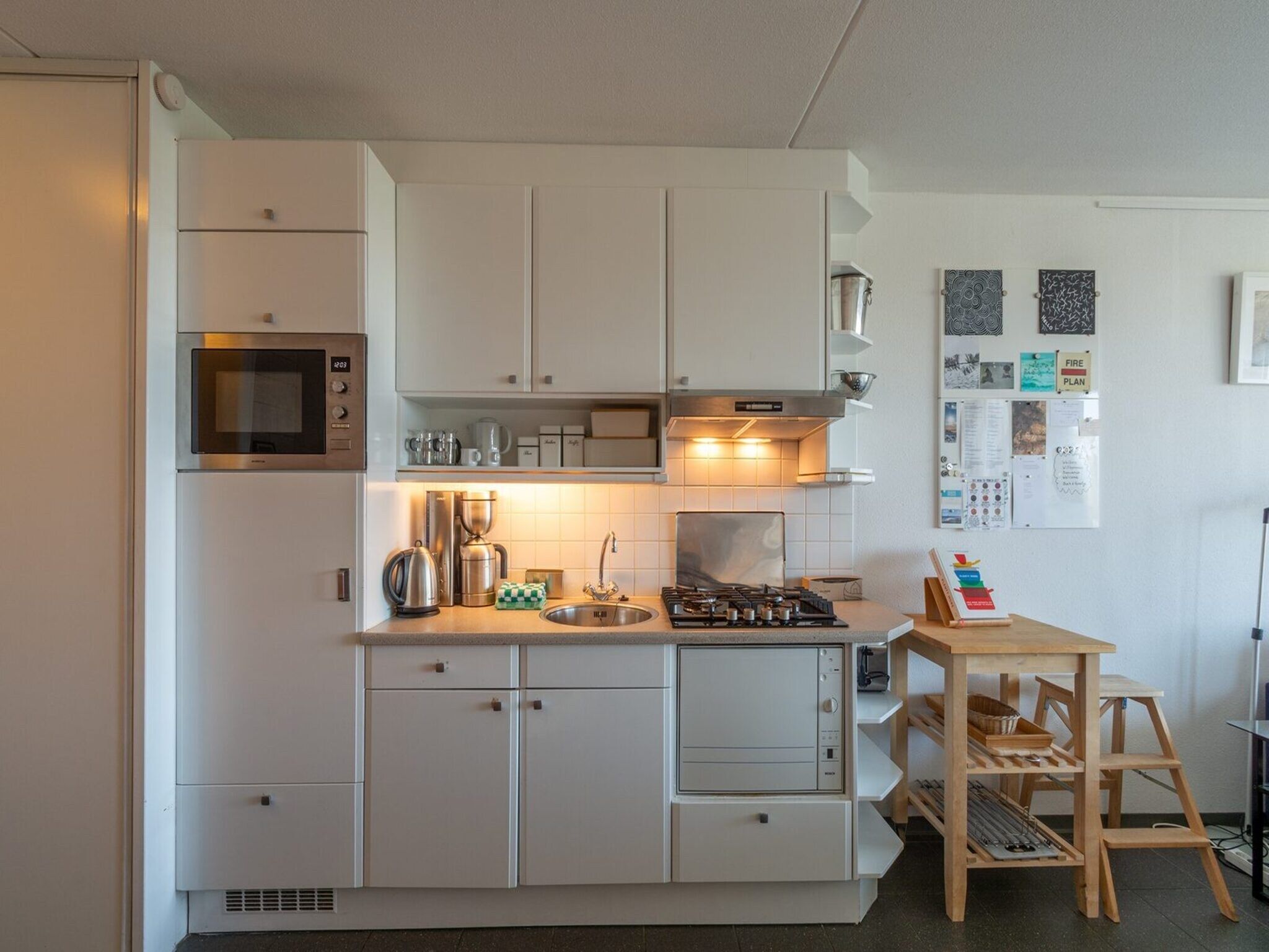 De keuken van Callantsduyne 33 in Callantsoog