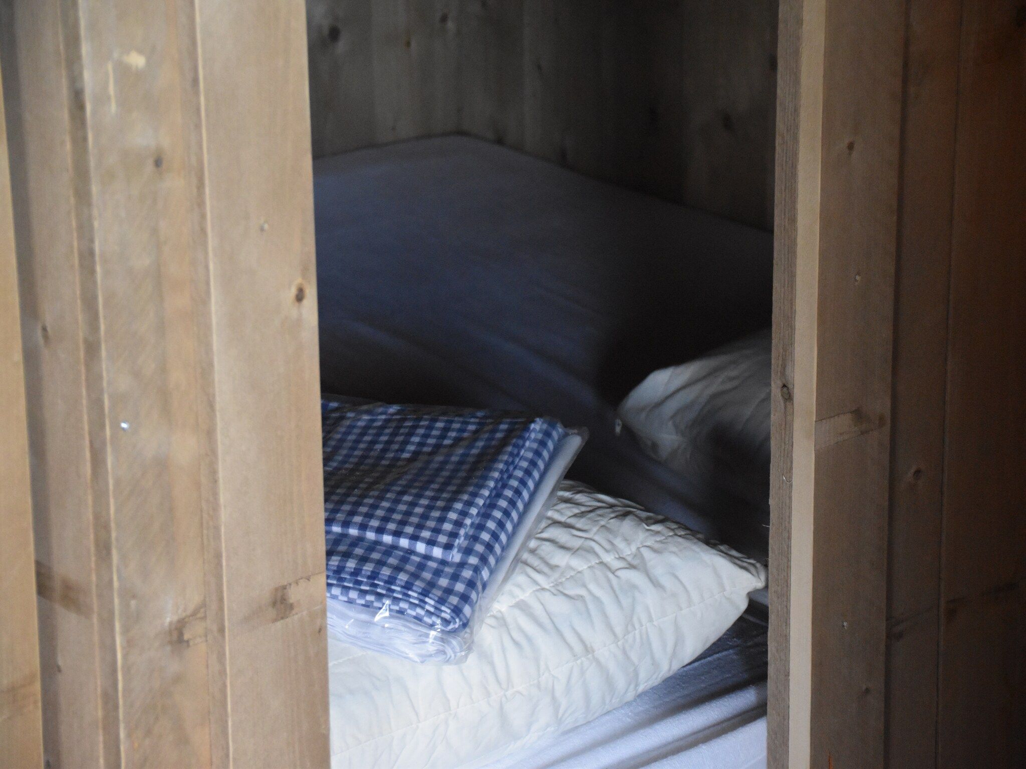 Een slaapkamer van Kidz Lodge in Callantsoog