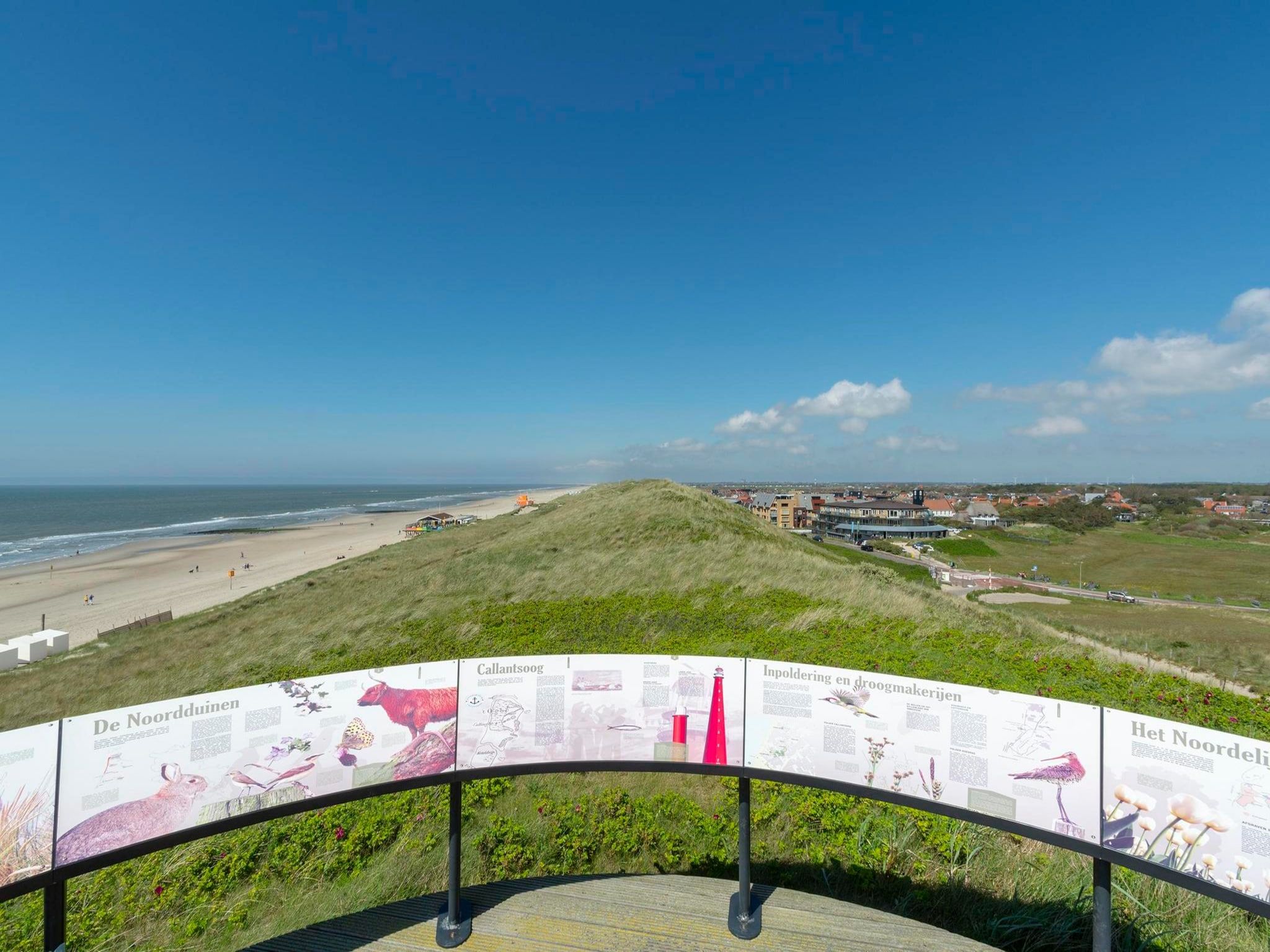 De omgeving van Wijde Blick 211 in Callantsoog