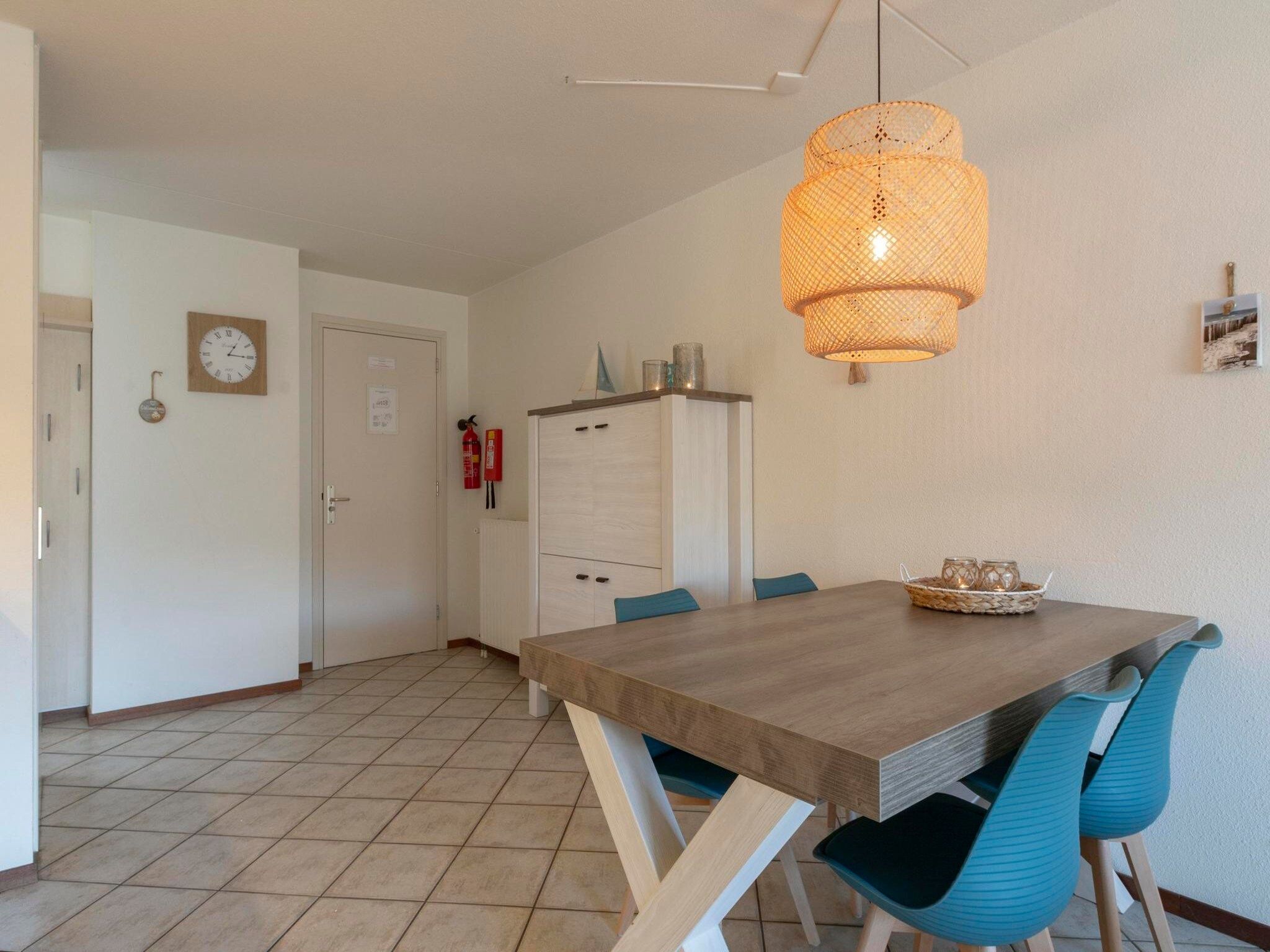 De eetkamer van Wijde Blick 212 in Callantsoog