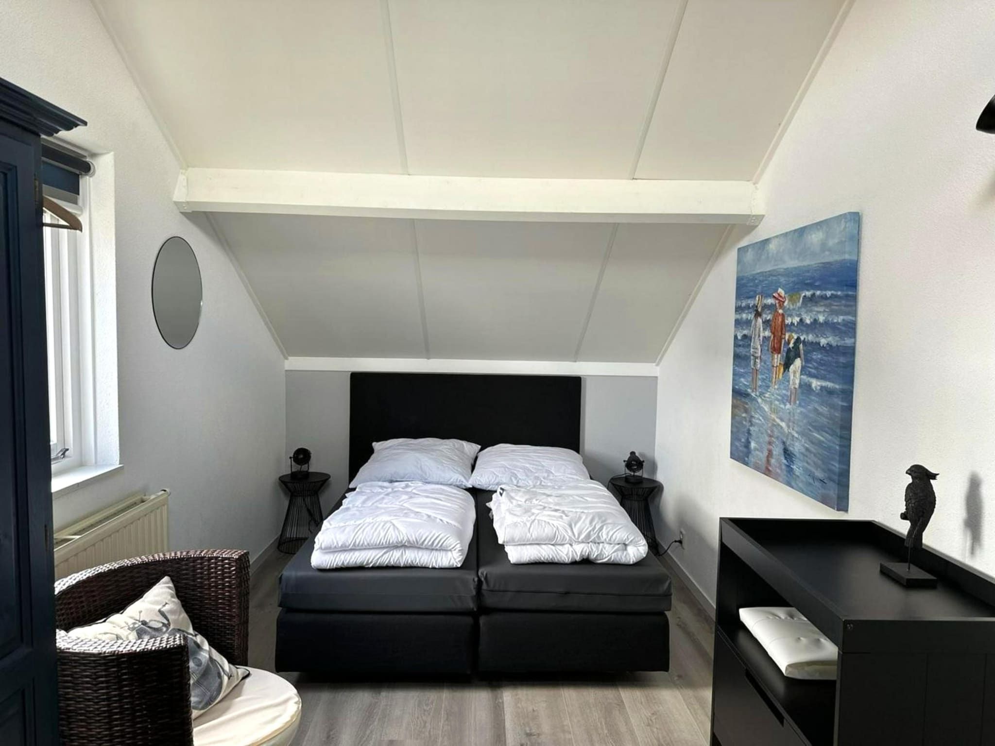 Een slaapkamer van Scheldeveste 144 Schelde Breskens in Breskens