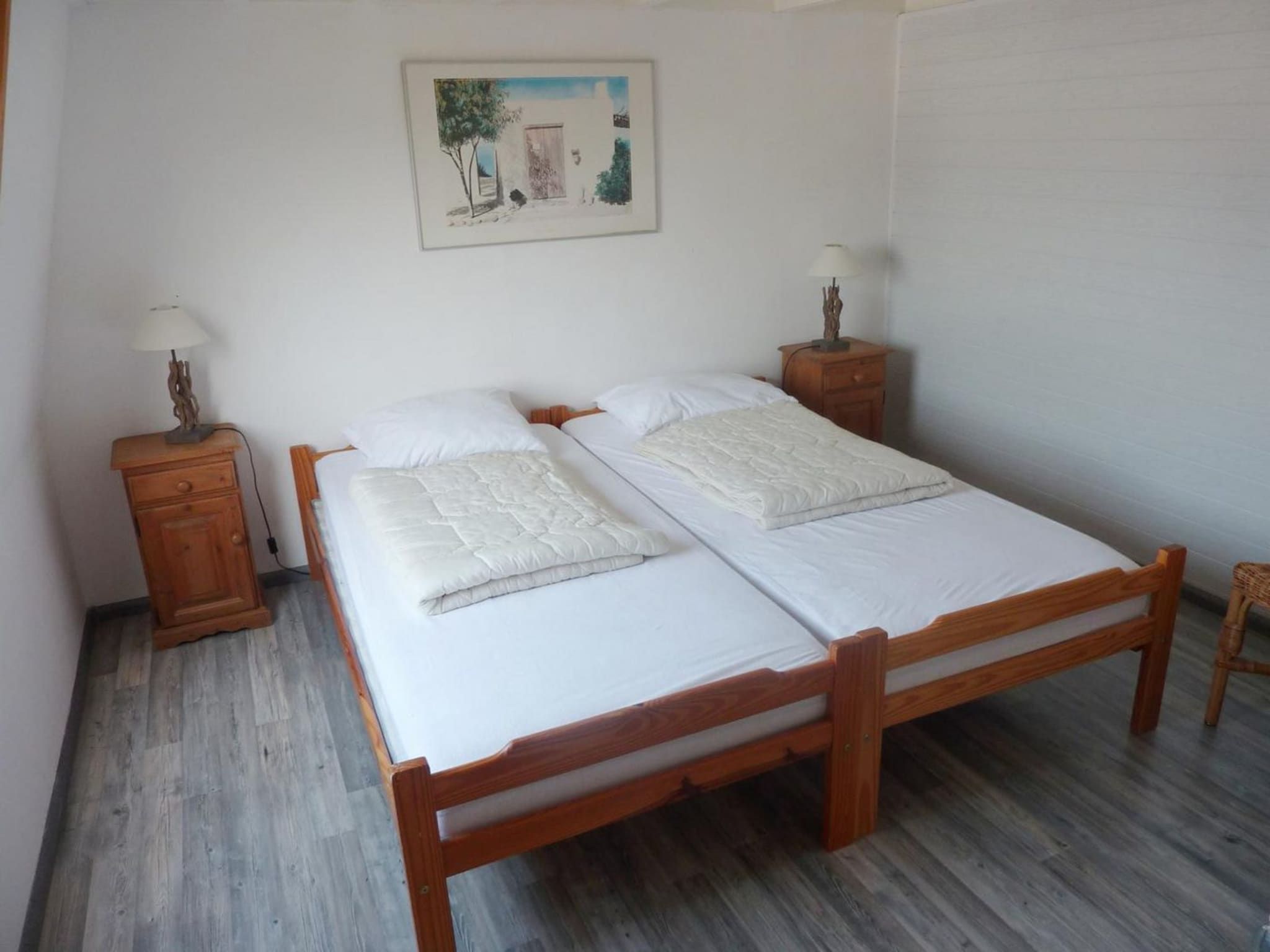 Een slaapkamer van Schoneveld 11 Zeester Breskens in Breskens