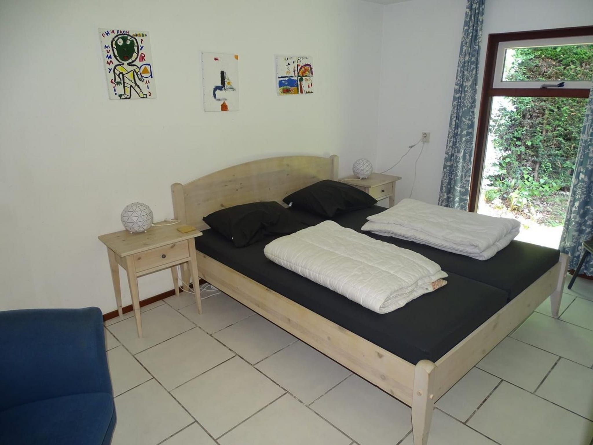 Een slaapkamer van Schoneveld 32 Zeester Breskens in Breskens