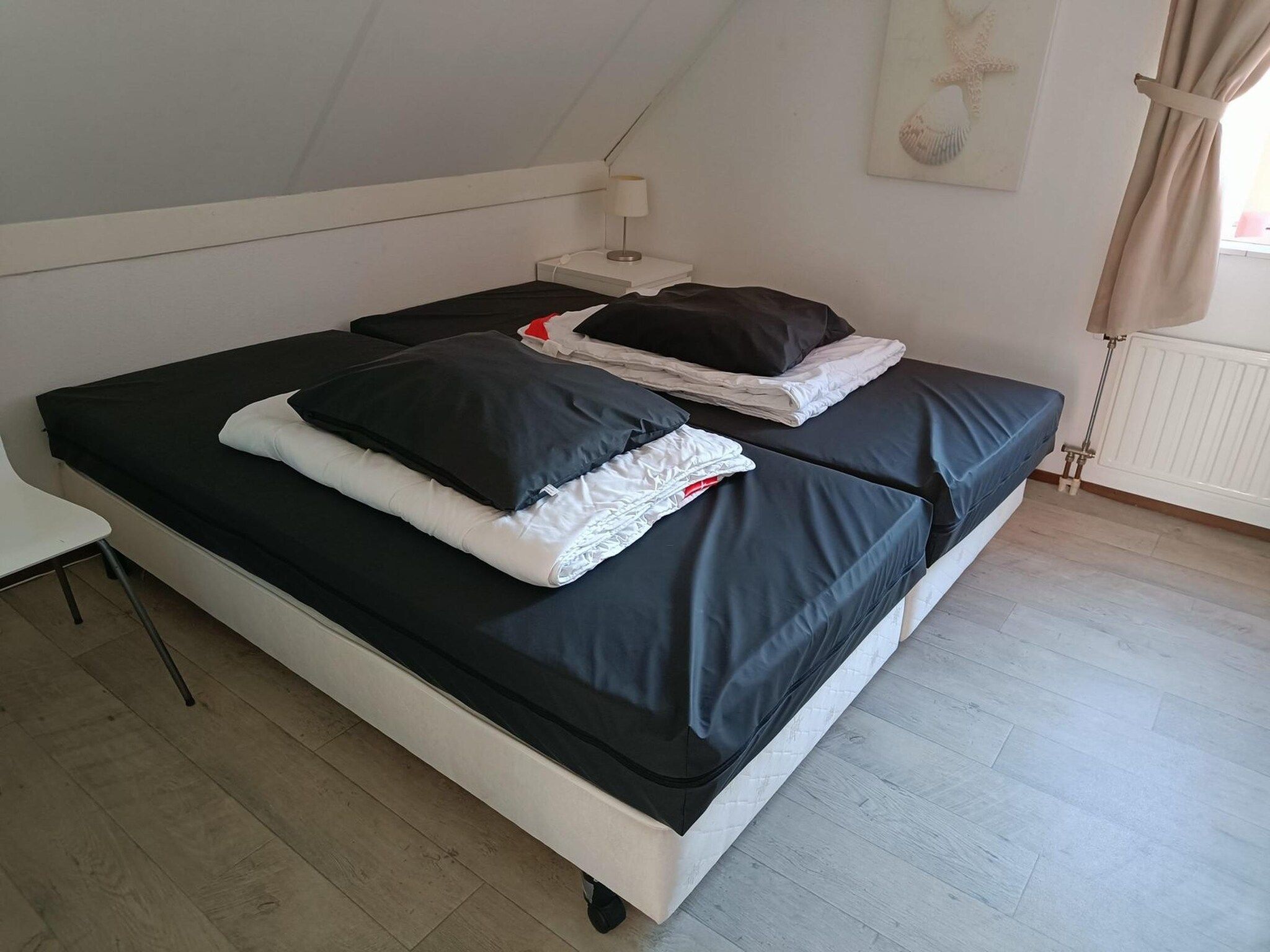 Een slaapkamer van Scheldeveste 153 Zwin Breskens in Breskens