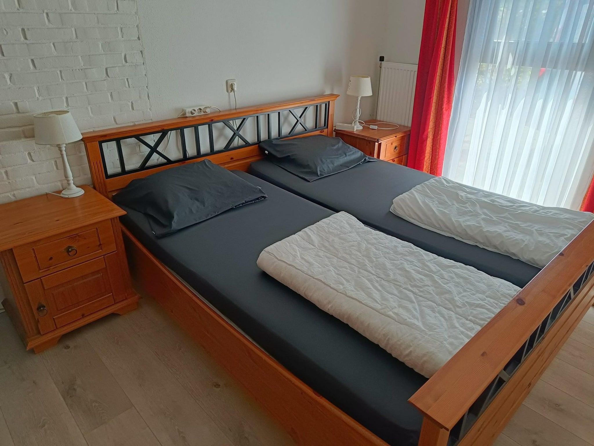 Een slaapkamer van Schoneveld 39 Zeester Breskens in Breskens
