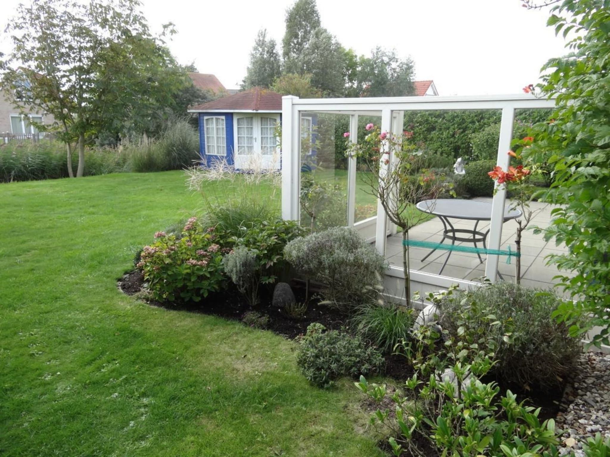 De tuin van Scheldeveste 161 ZwinBreskens in Breskens