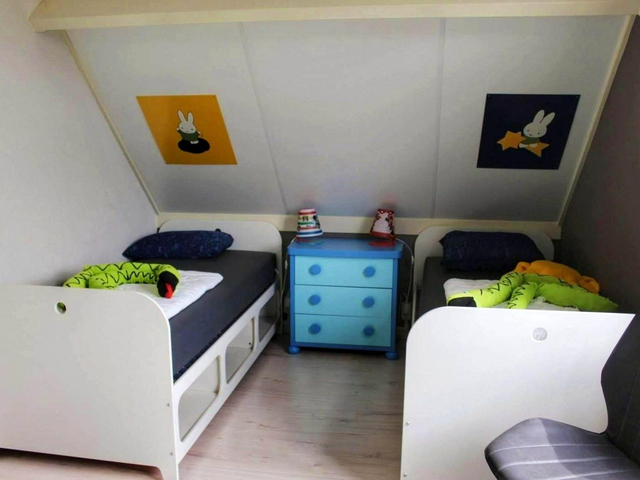 Een slaapkamer van Scheldeveste 163 Zwin Breskens in Breskens