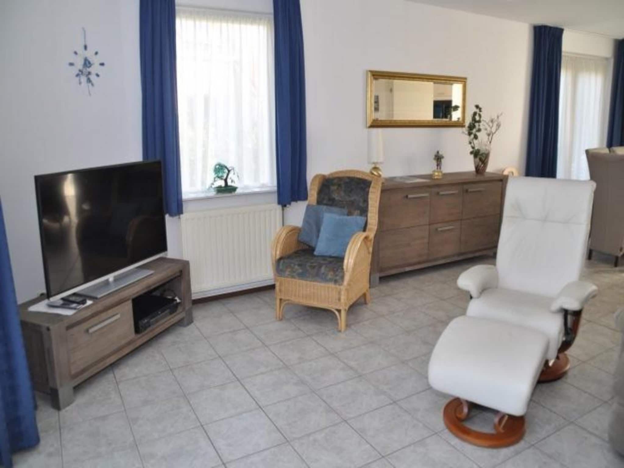 De woonkamer van Scheldeveste 167 Zwin Breskens in Breskens