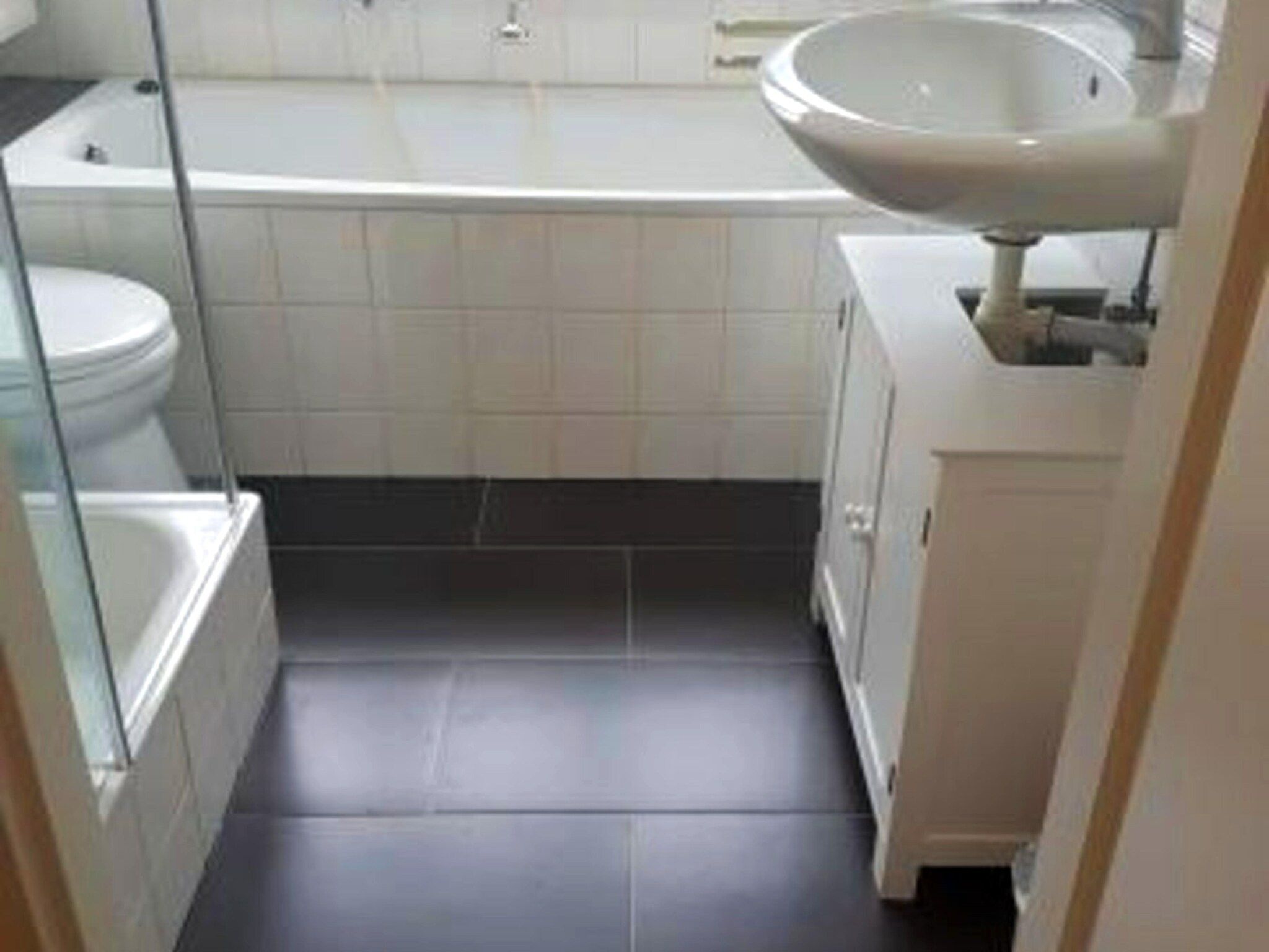 De badkamer van Scheldeveste 180 Zwin Breskens in Breskens