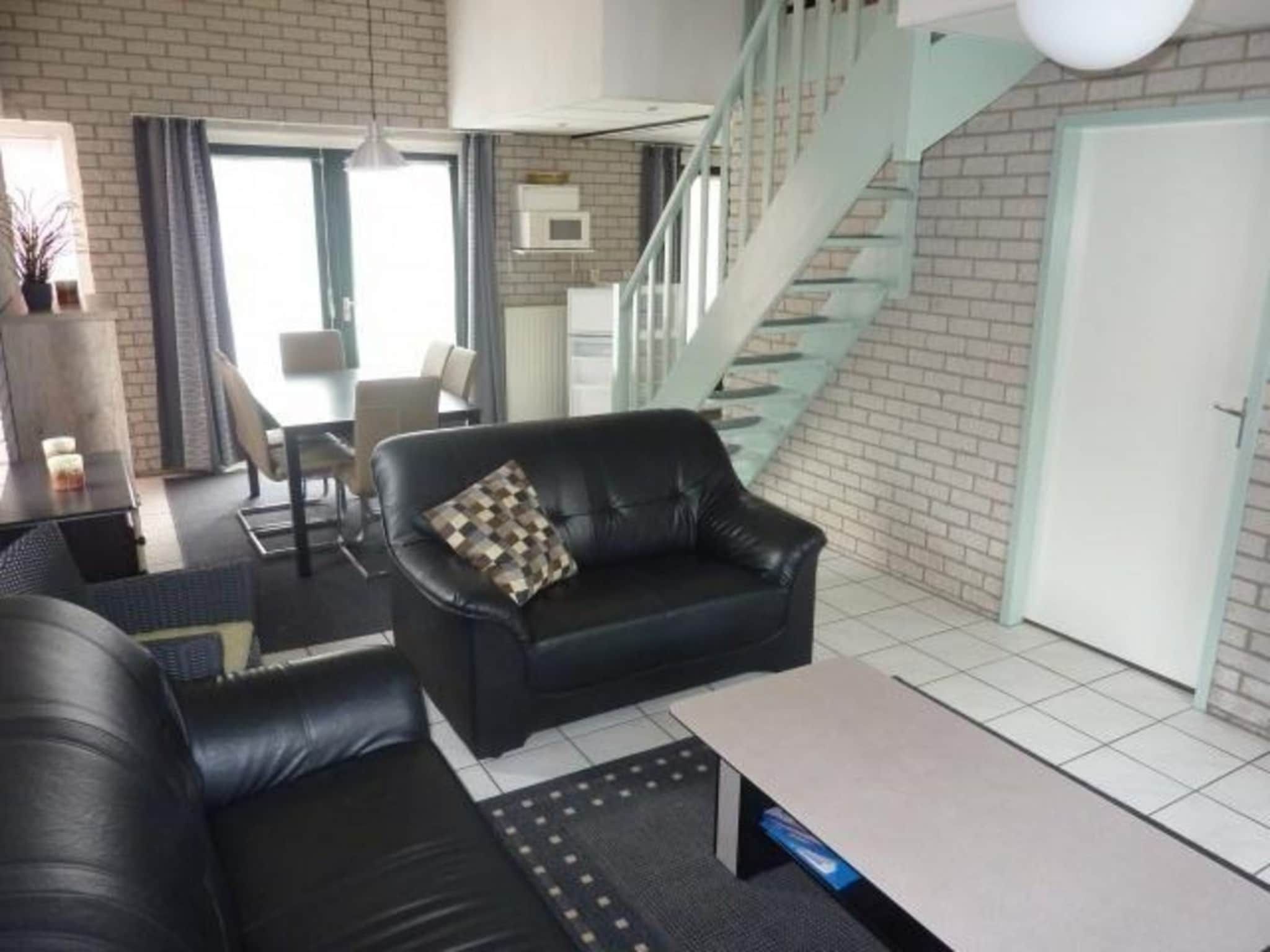 De woonkamer van Schoneveld 367 Strandparel Breskens in Breskens