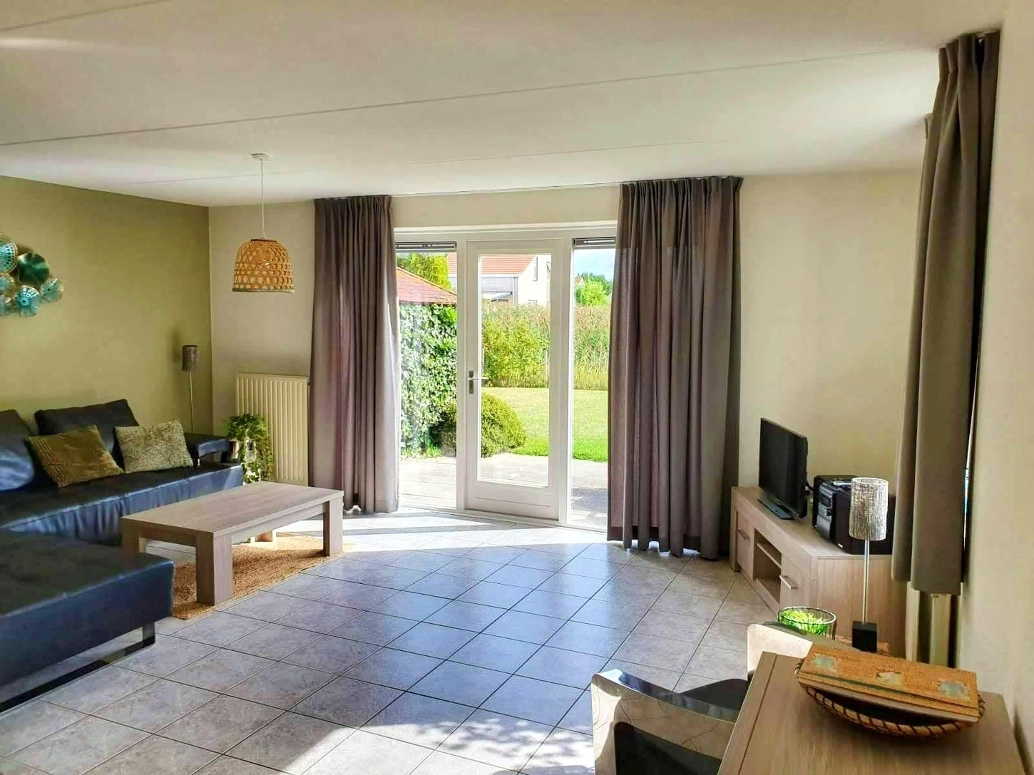 De woonkamer van Scheldeveste 228 Zwin Breskens in Breskens