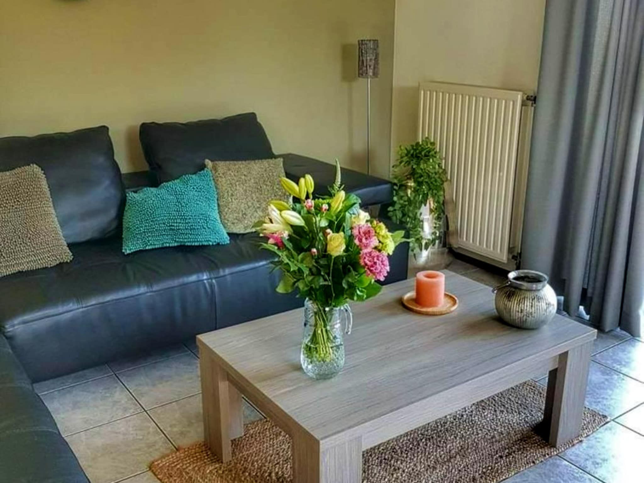 De woonkamer van Scheldeveste 228 Zwin Breskens in Breskens