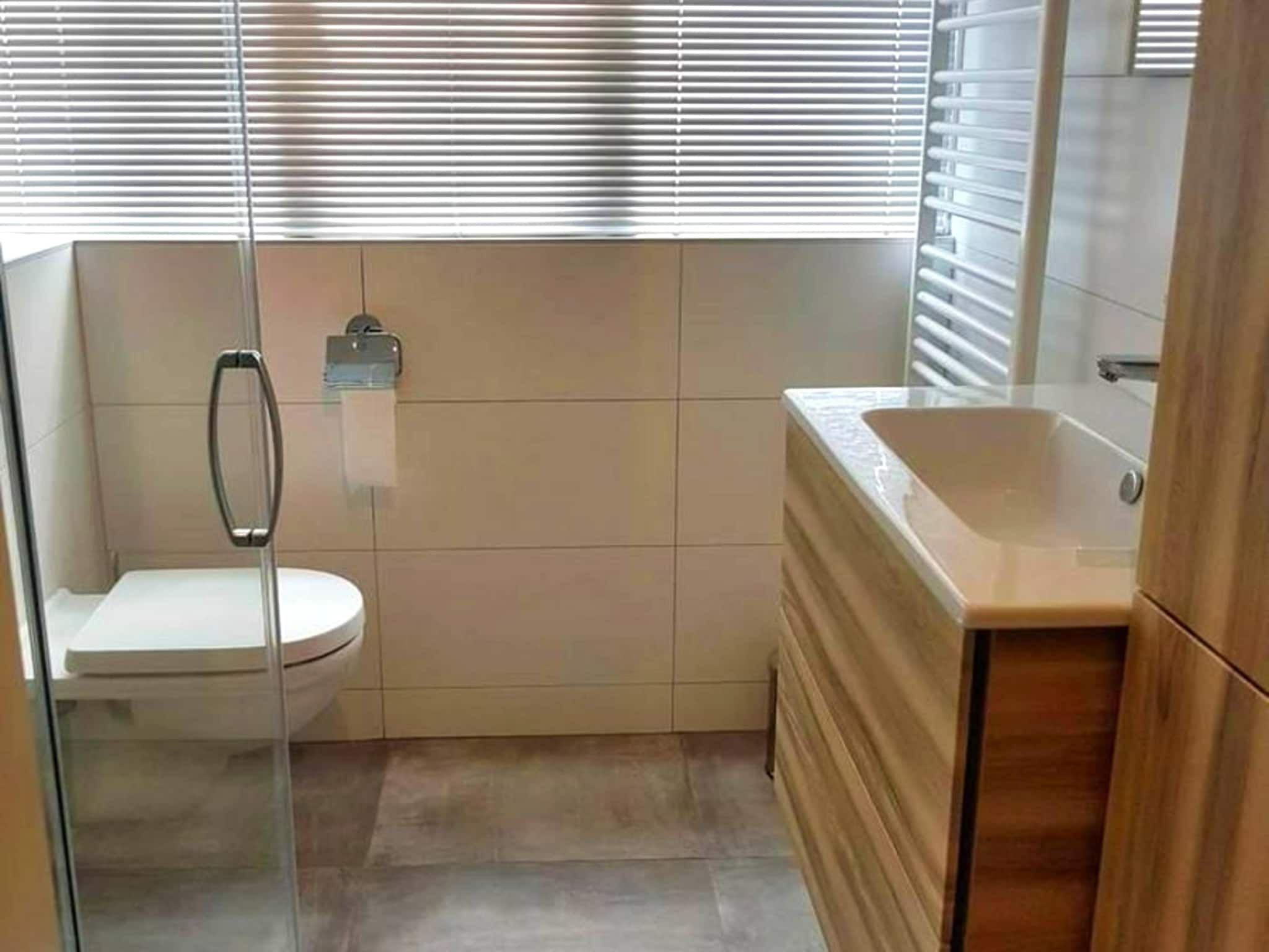 De badkamer van Scheldeveste 228 Zwin Breskens in Breskens