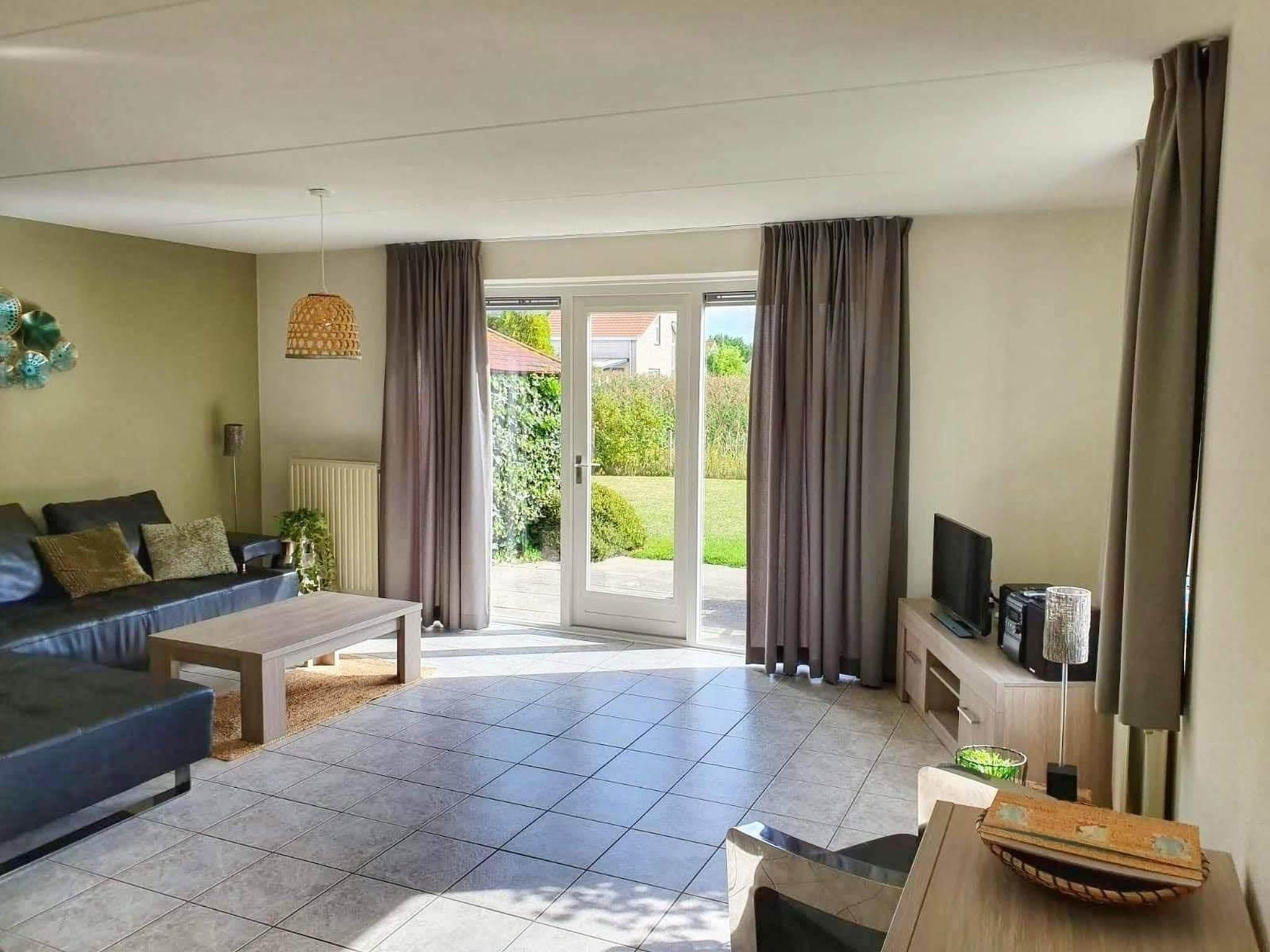 De woonkamer van Scheldeveste 228 Zwin Breskens in Breskens