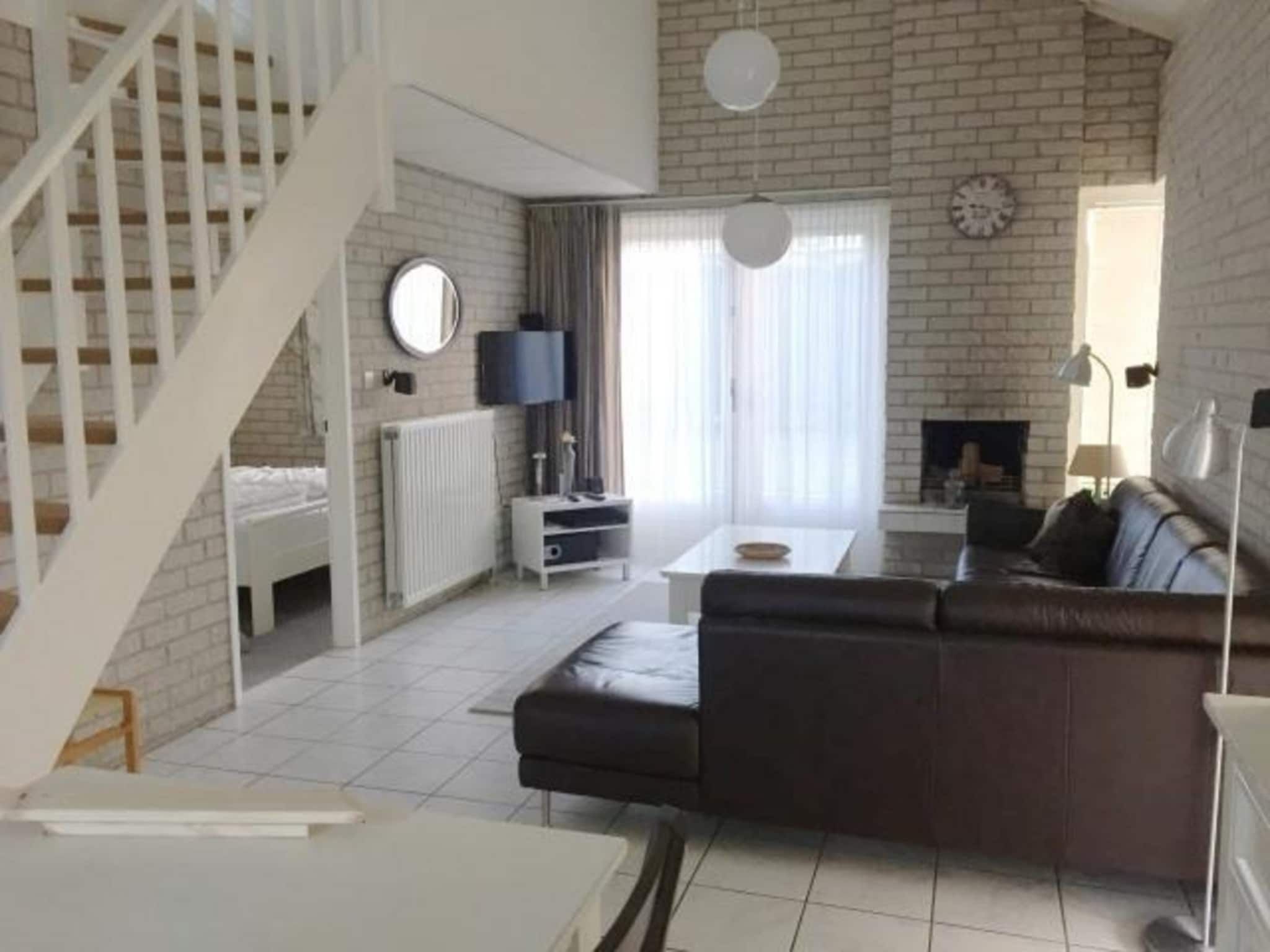 De woonkamer van Schoneveld 371 Strandparel Breskens in Breskens