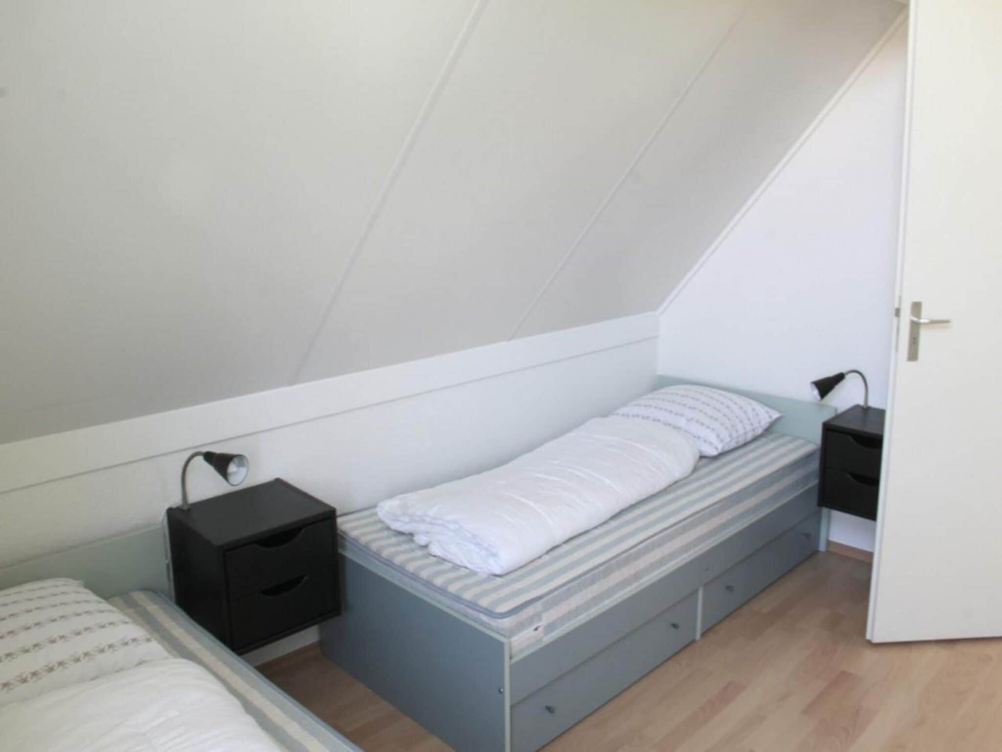 Een slaapkamer van Scheldeveste 14 Zwin Breskens in Breskens