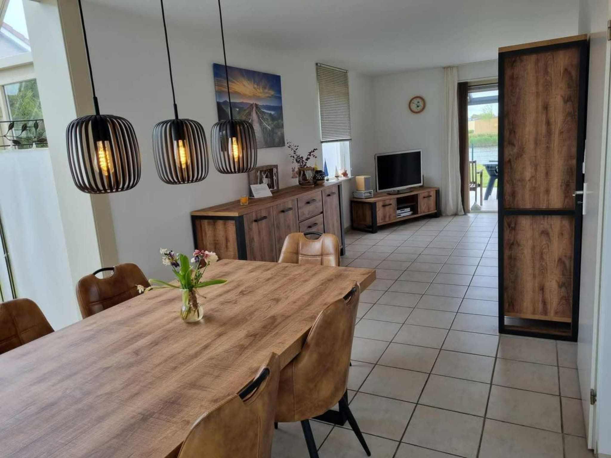 De eetkamer van Scheldeveste 45 Zwin Breskens in Breskens