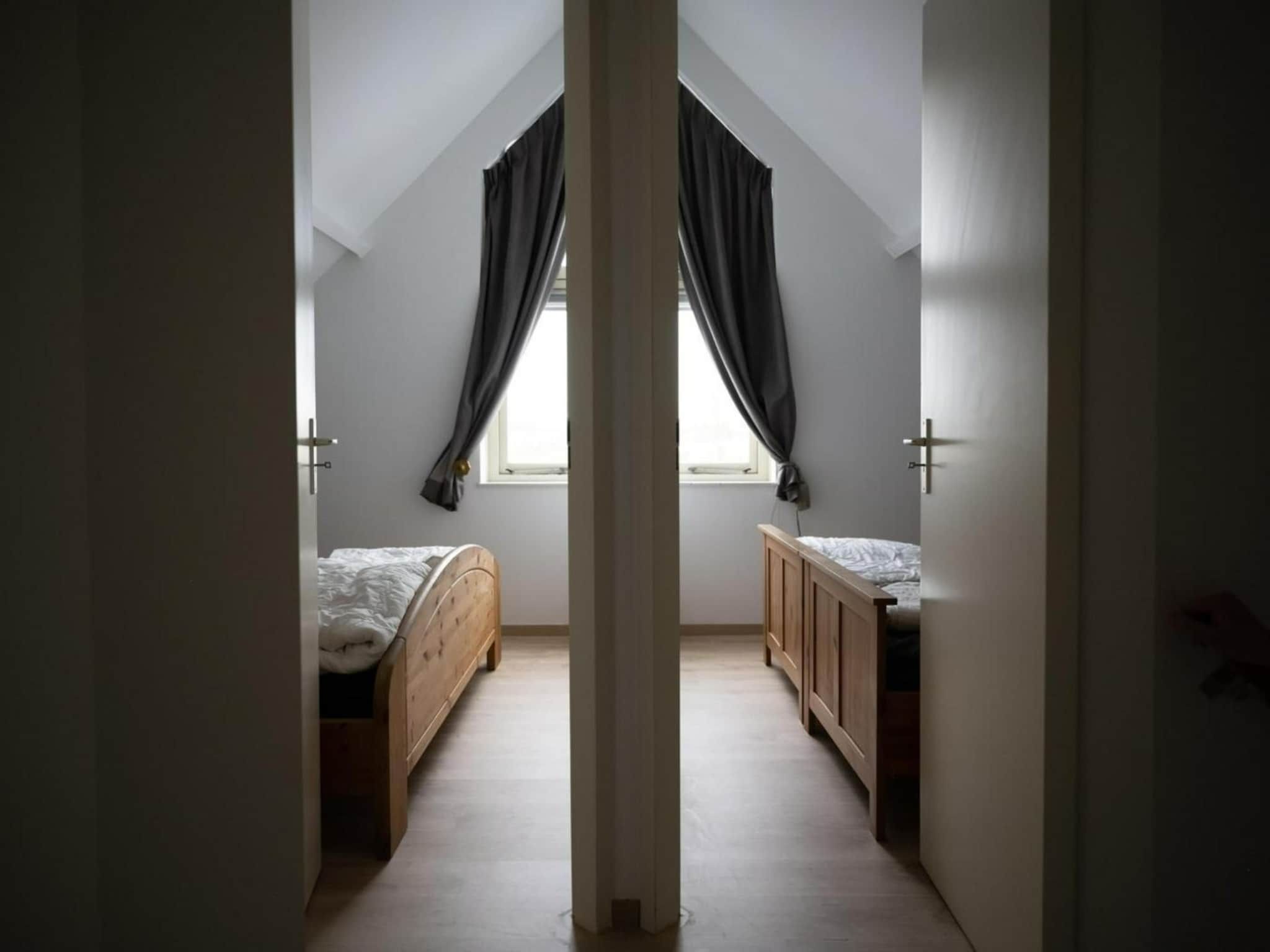 Een slaapkamer van Scheldeveste 45 Zwin Breskens in Breskens
