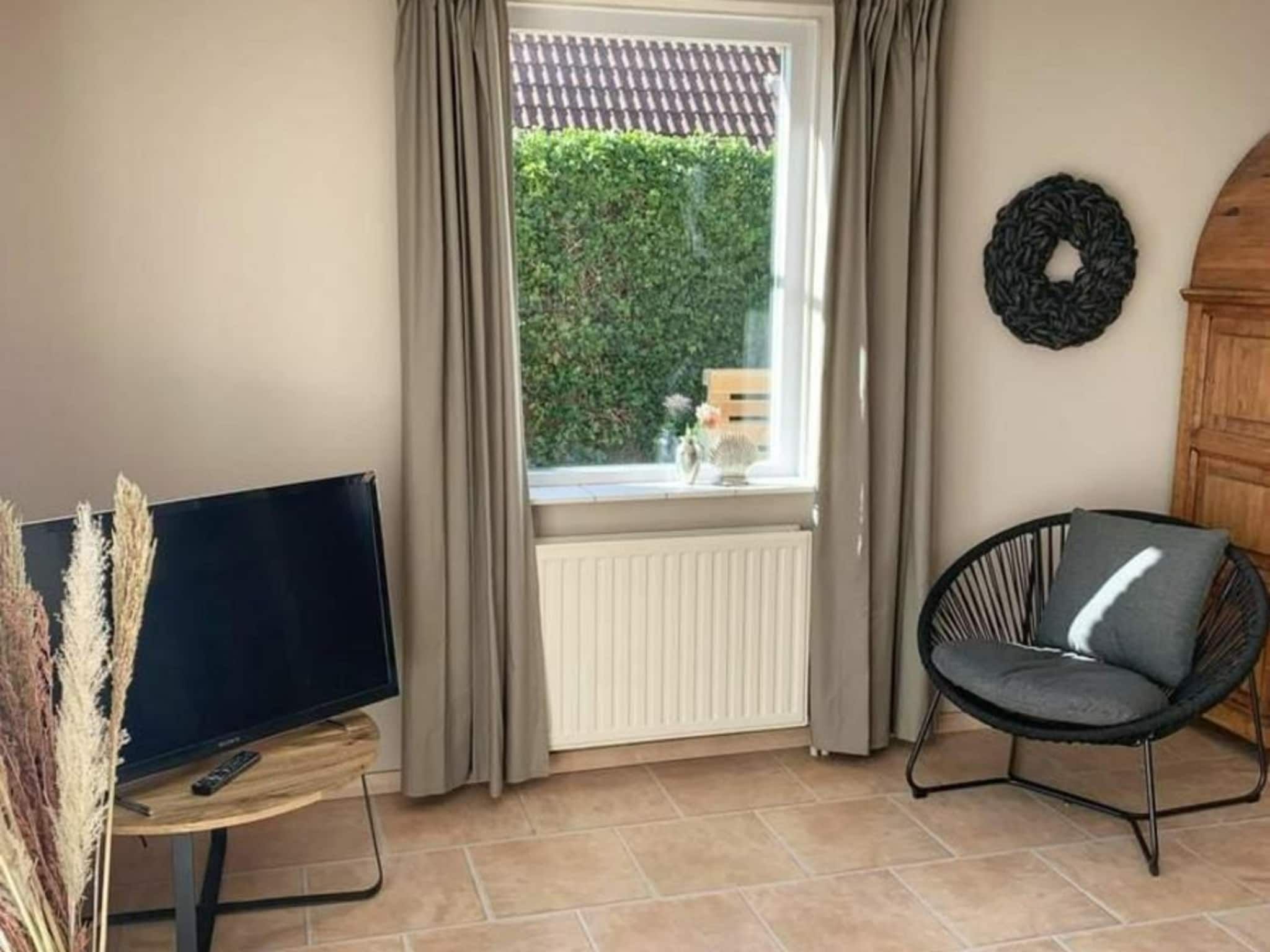 De woonkamer van Scheldeveste 64 Zwin Breskens in Breskens