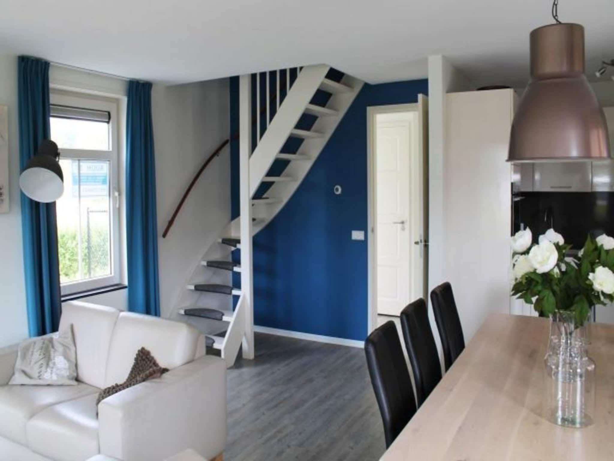 De woonkamer van Landgoed de Lente 32 Sneeuwklokje Breskens in Breskens