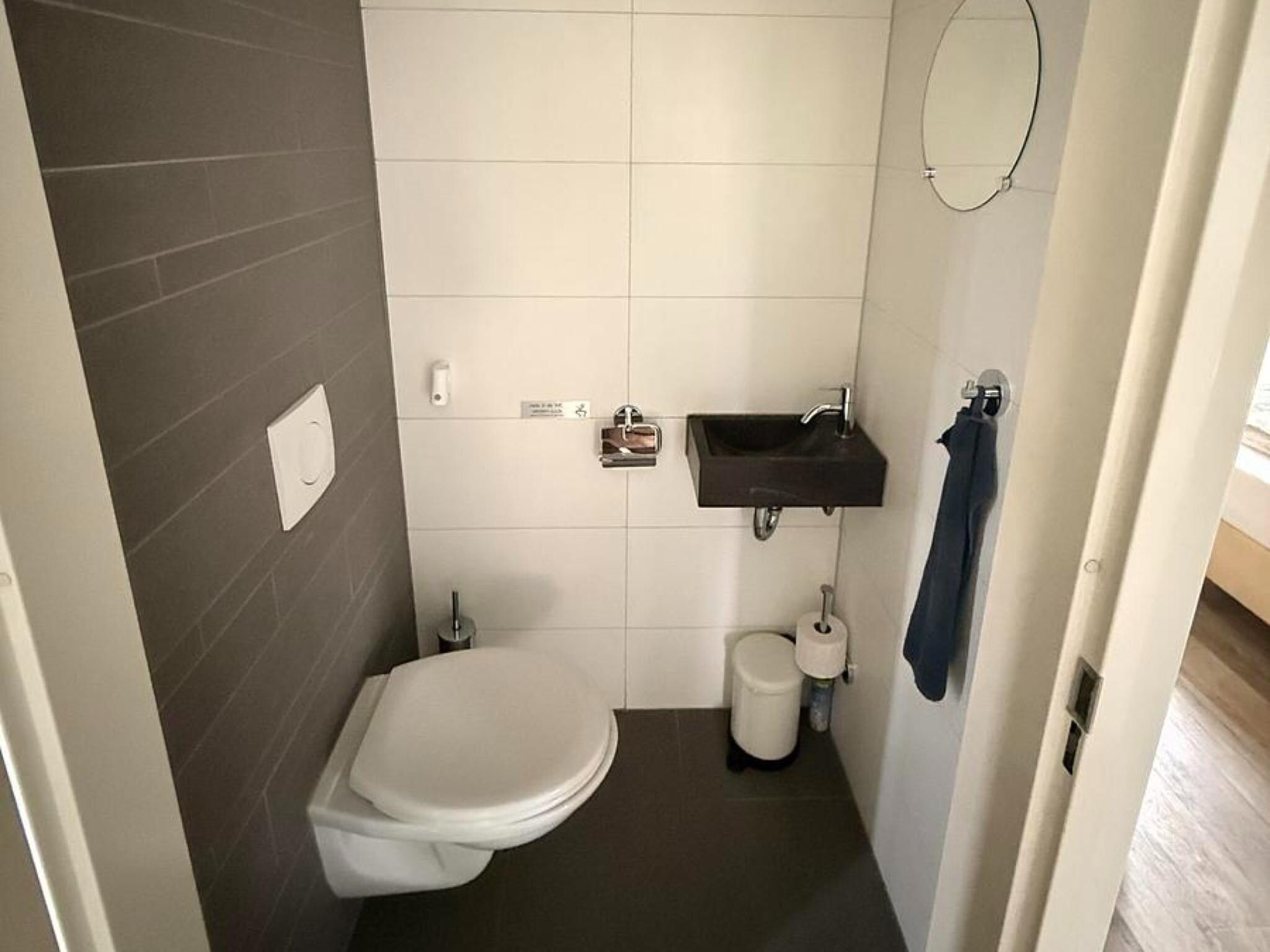 De badkamer van Landgoed de Lente 40 Sneeuwklokje Breskens in Breskens