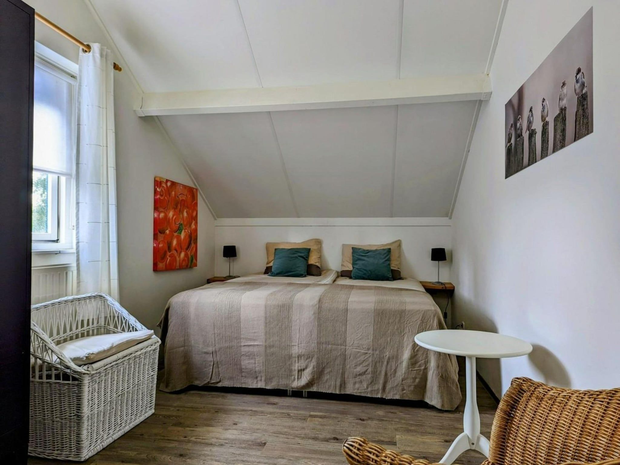 Een slaapkamer van Scheldeveste 137 Schelde breskens in Breskens