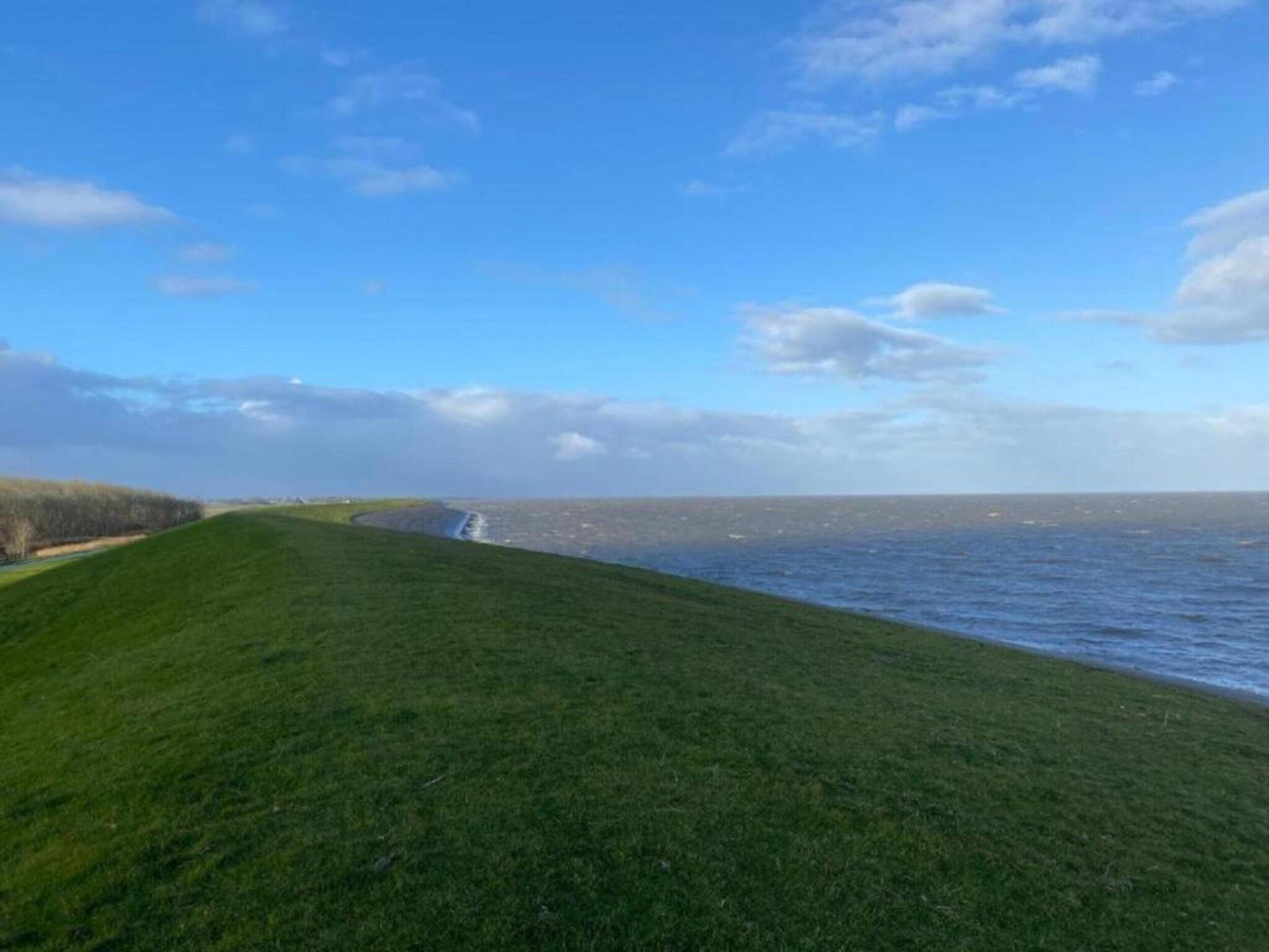 De omgeving van Docklodge 46 in Delfstrahuizen