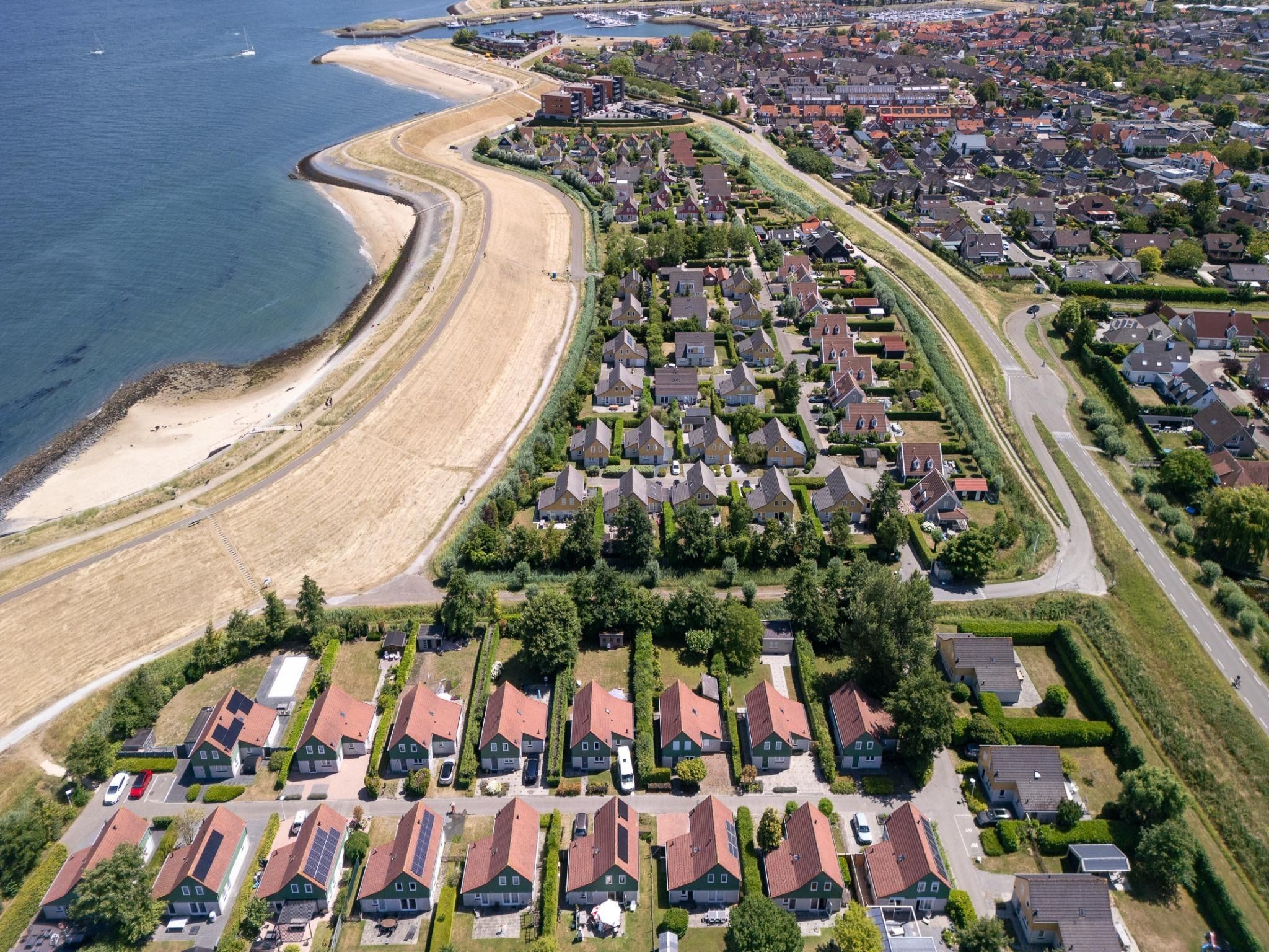 De omgeving van Villapark De Oesterbaai 77 in Wemeldinge