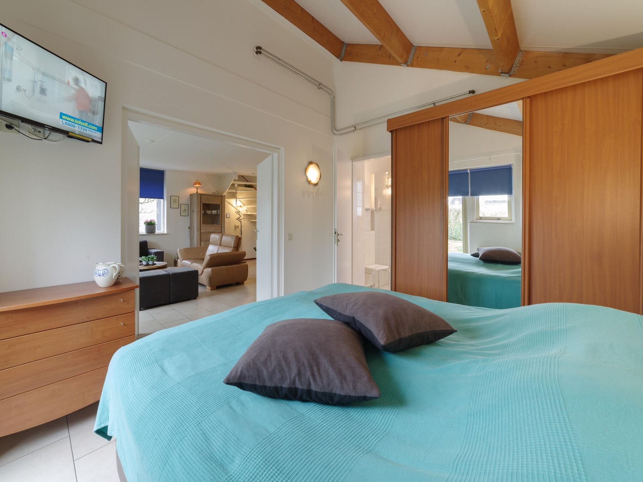 Een slaapkamer van Villapark De Oesterbaai 131 in Wemeldinge