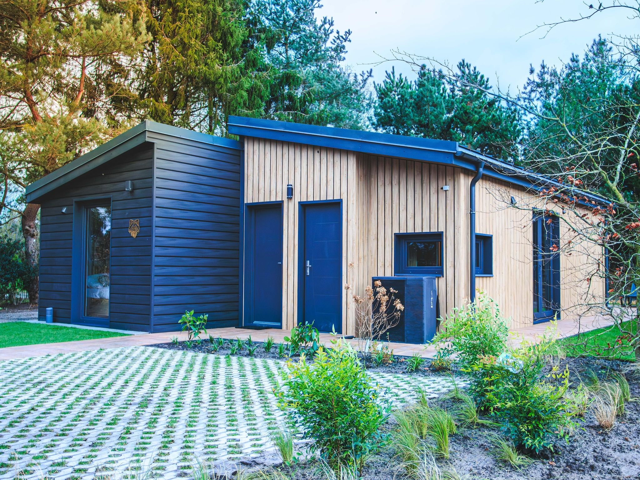 De buitenkant van Rancho Grande Deluxe in Slagharen