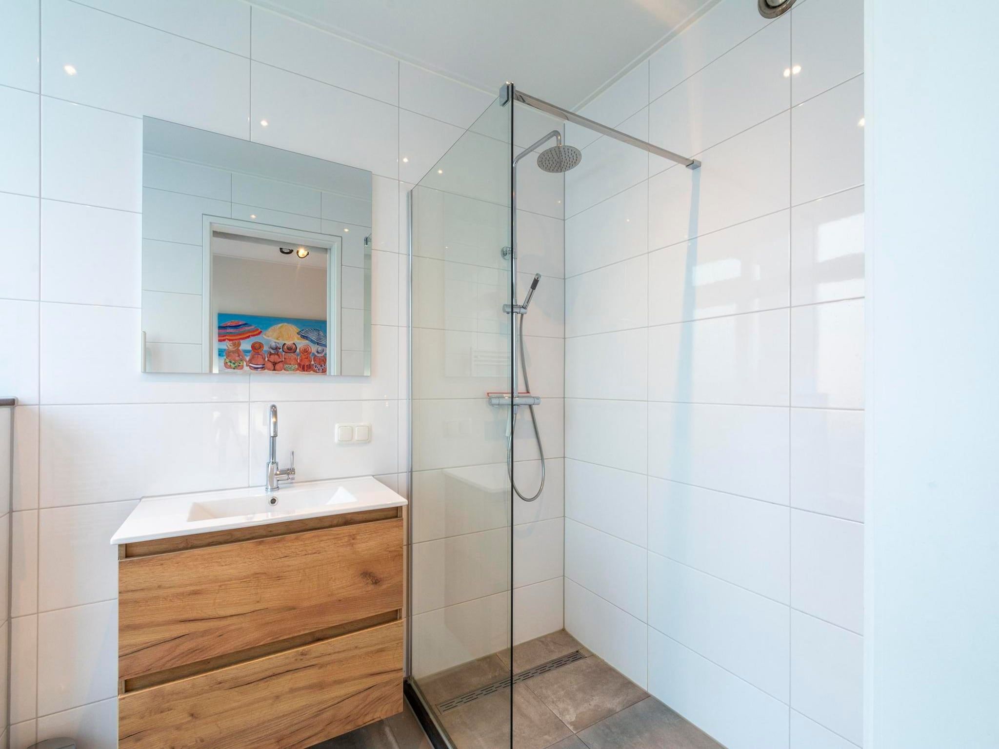 De badkamer van Lazy Daisy in Groote Keeten