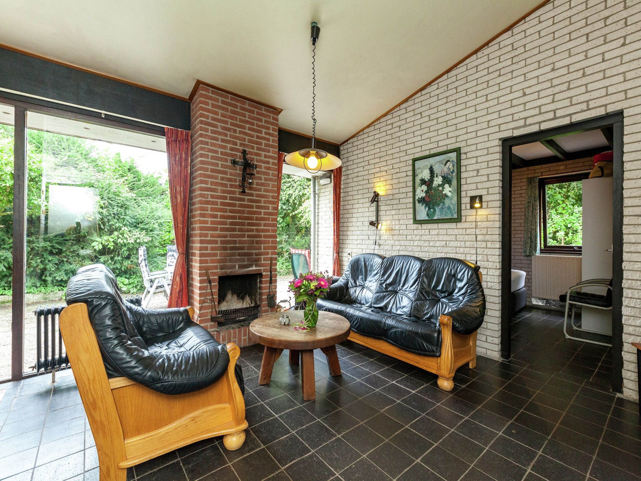 De woonkamer van De Nachtegaal - Veerse Meer in Kamperland