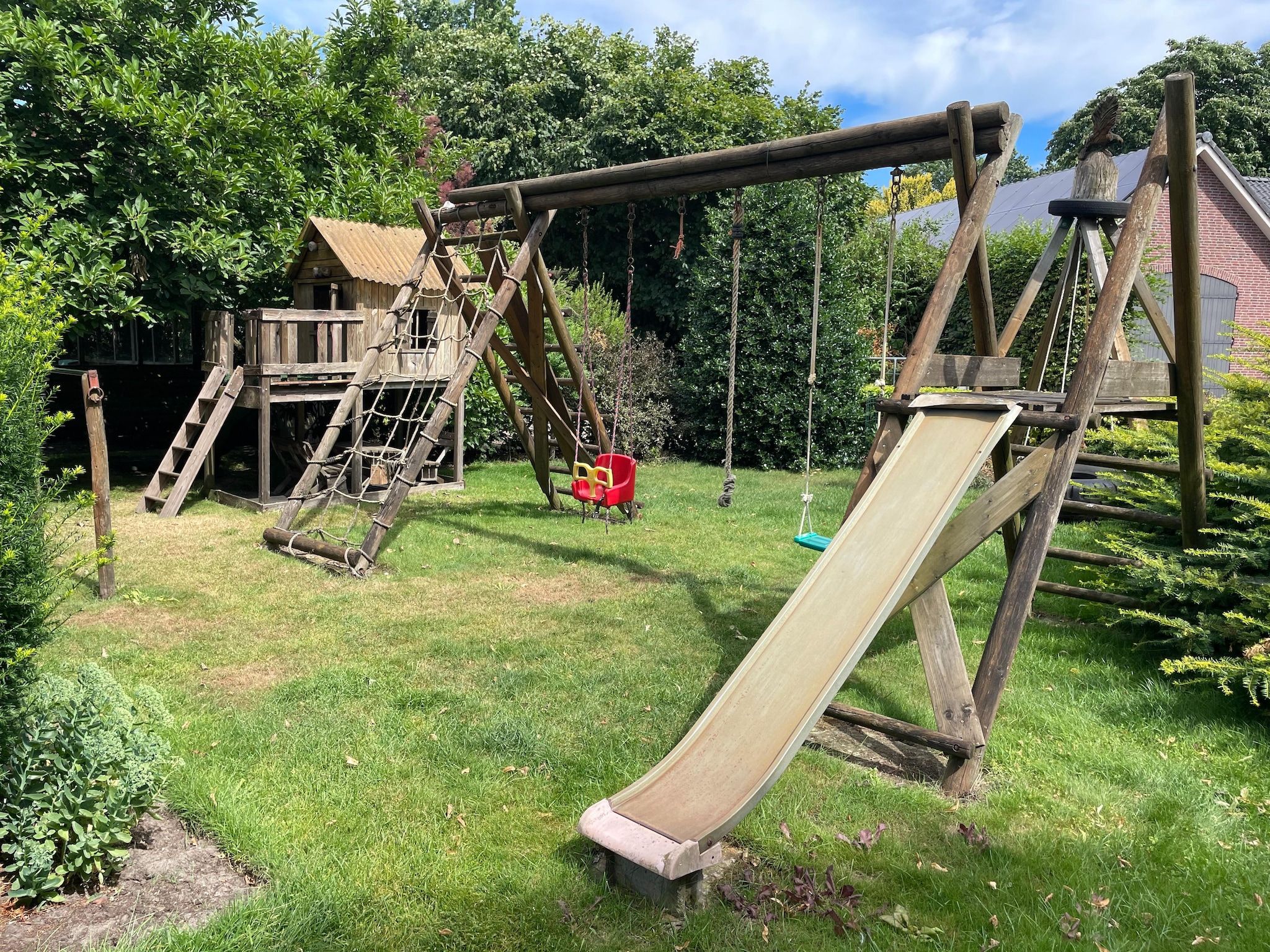 De tuin van Wijsthoeve in Uden