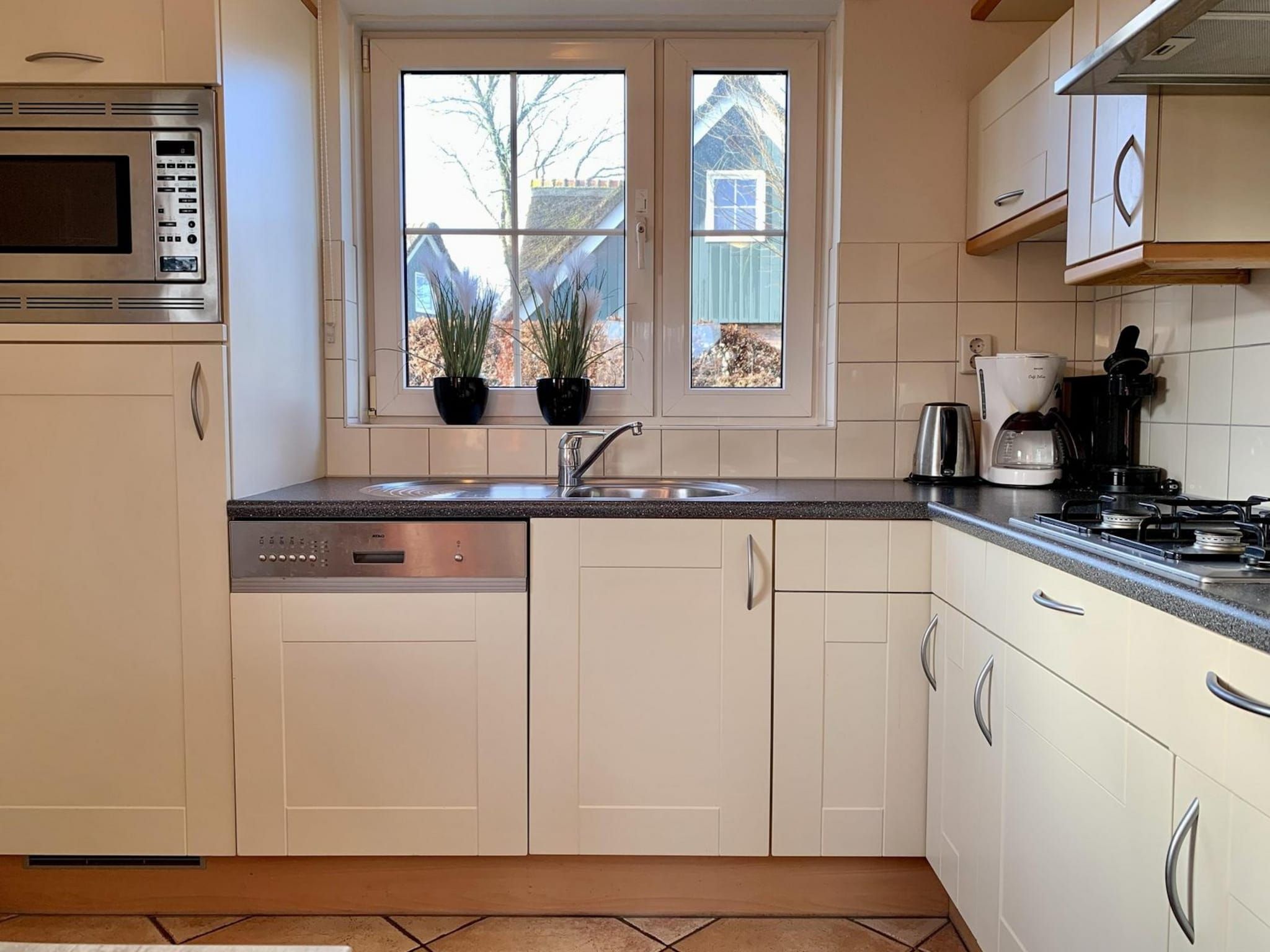 De keuken van Anzelhoef 25 in Sint Maartenszee