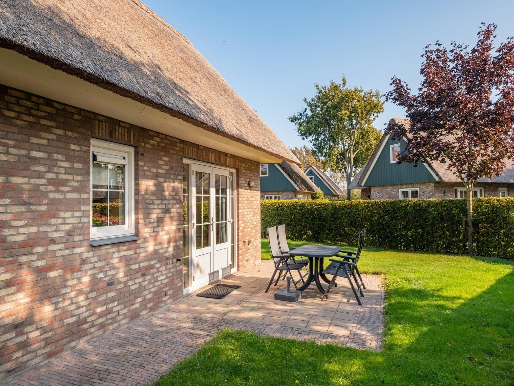 De buitenkant van Anzelhoef 31 in Sint Maartenszee