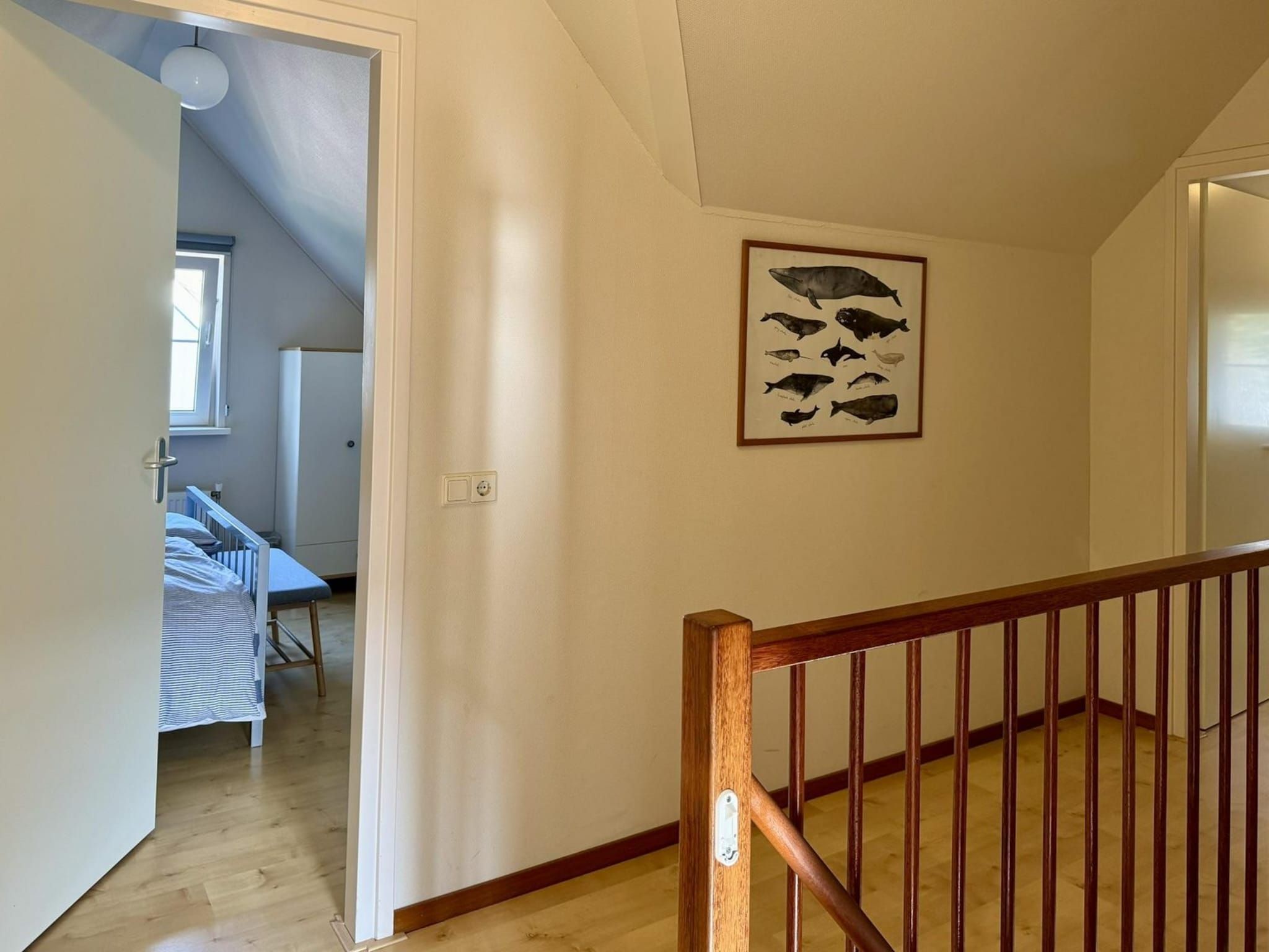 Een slaapkamer van Anzelhoef 32 in Sint Maartenszee