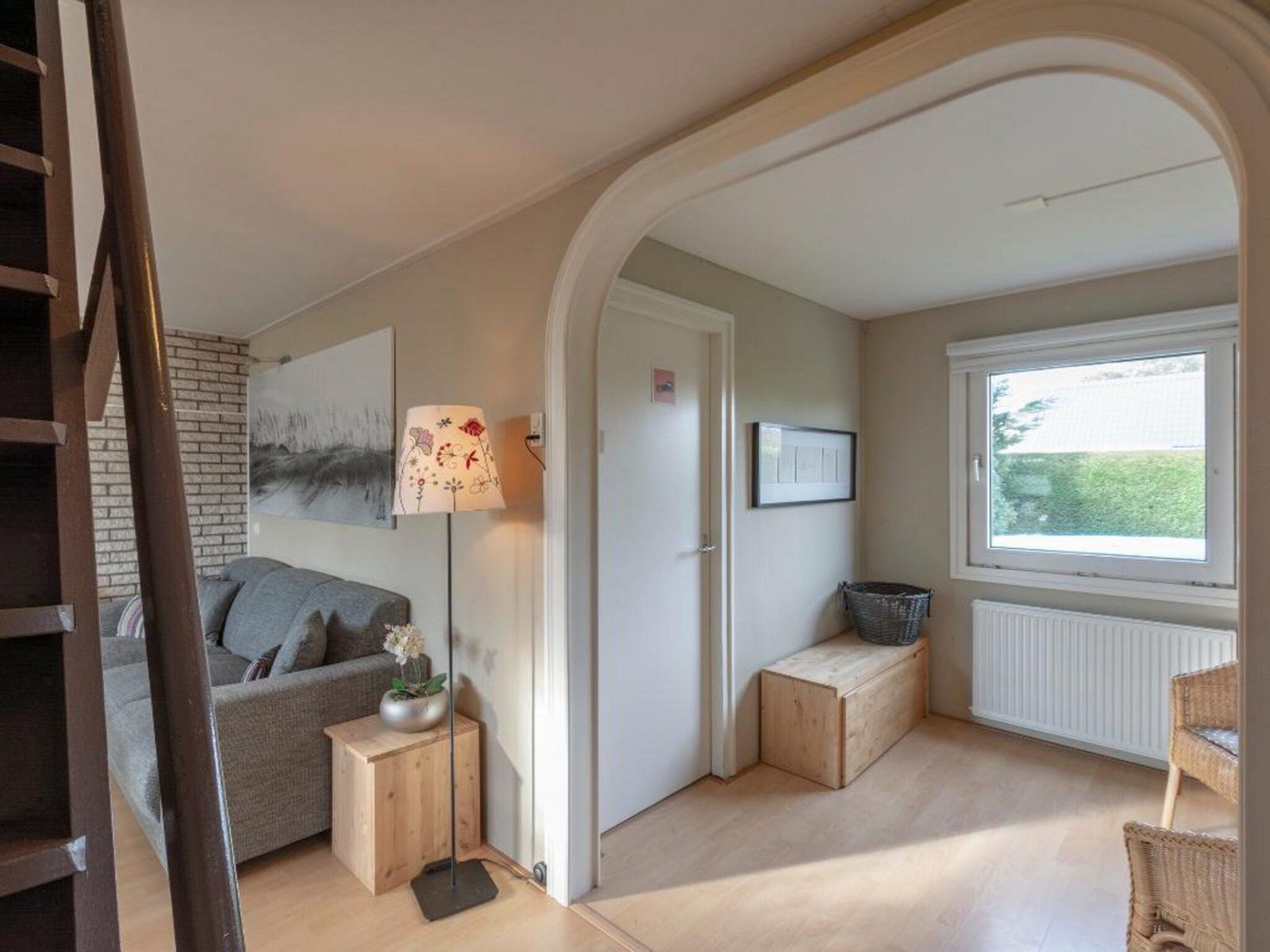 De woonkamer van Belkmerduinen 03 in Sint Maartenszee