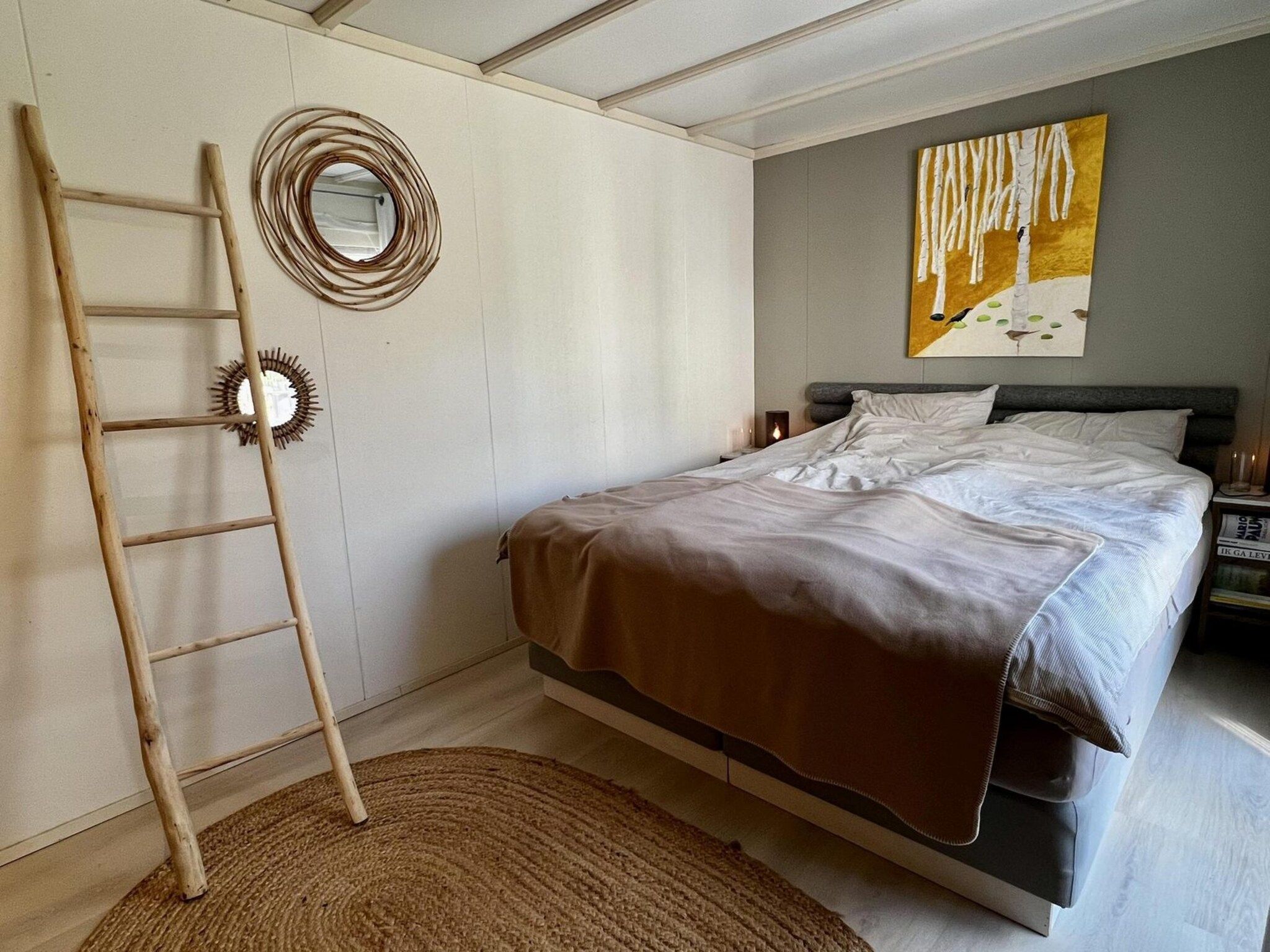 Een slaapkamer van Campanula 189 in Sint Maartenszee