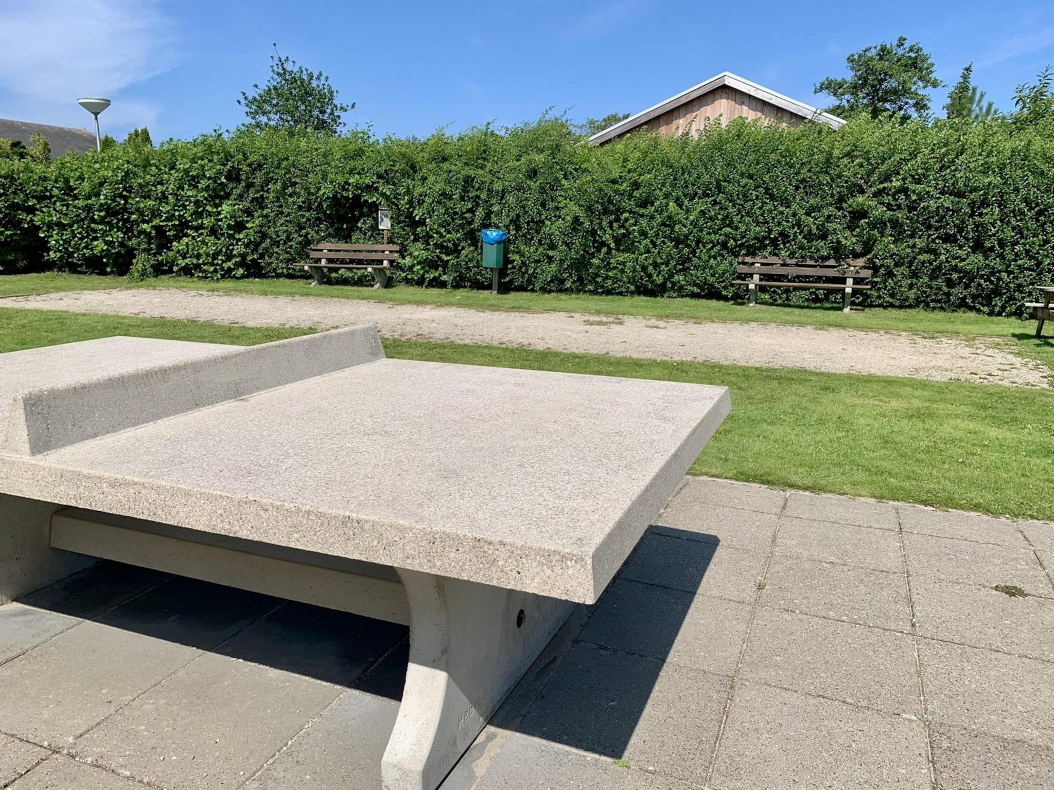 De tuin van Boerenslag 23 in Sint Maartenszee