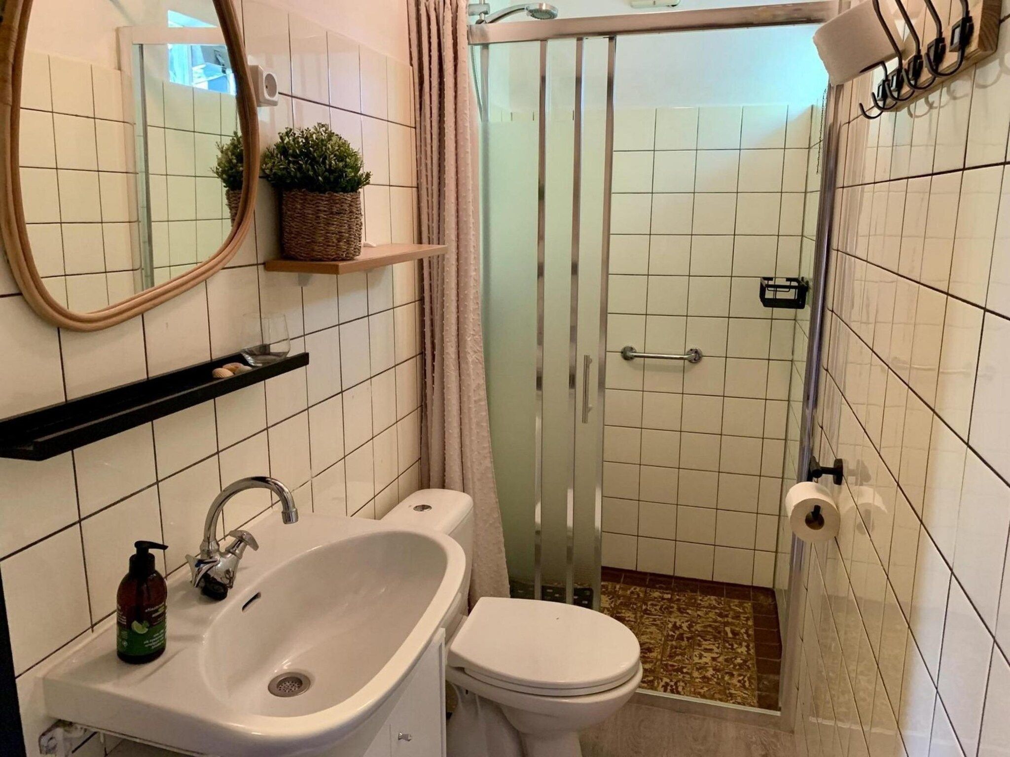 Een slaapkamer van Boerenslag 23 in Sint Maartenszee