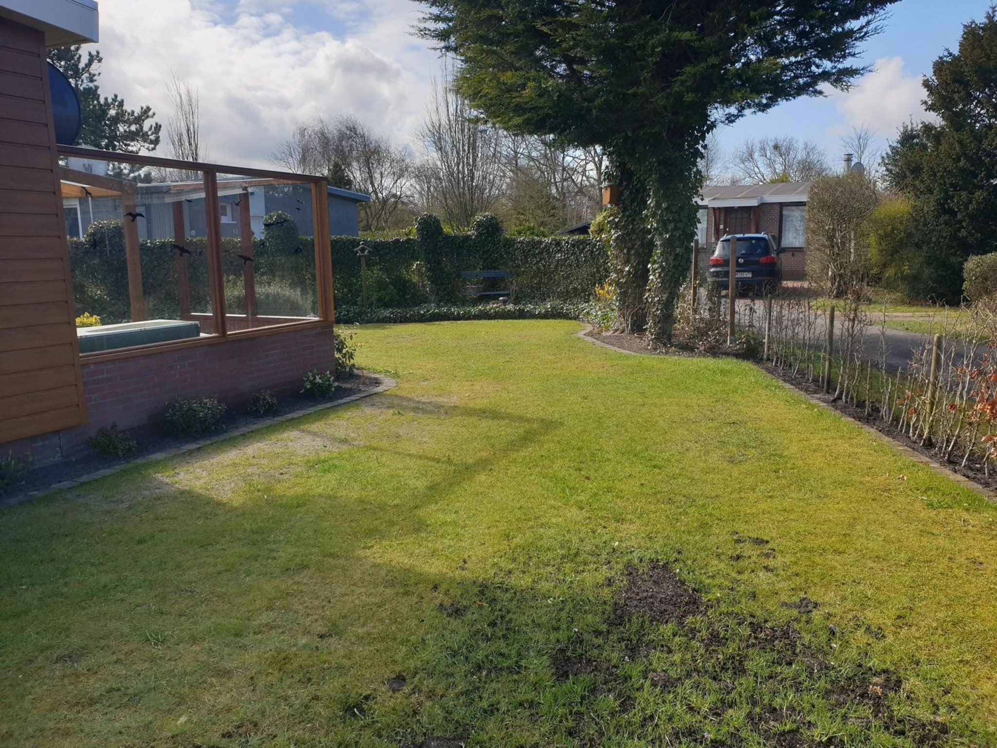 De tuin van Eureka 9 in Sint Maartenszee
