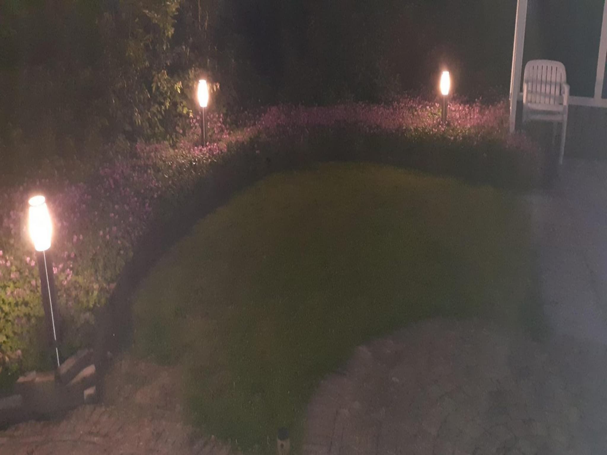 De tuin van Bohemien 27 in Sint Maartenszee
