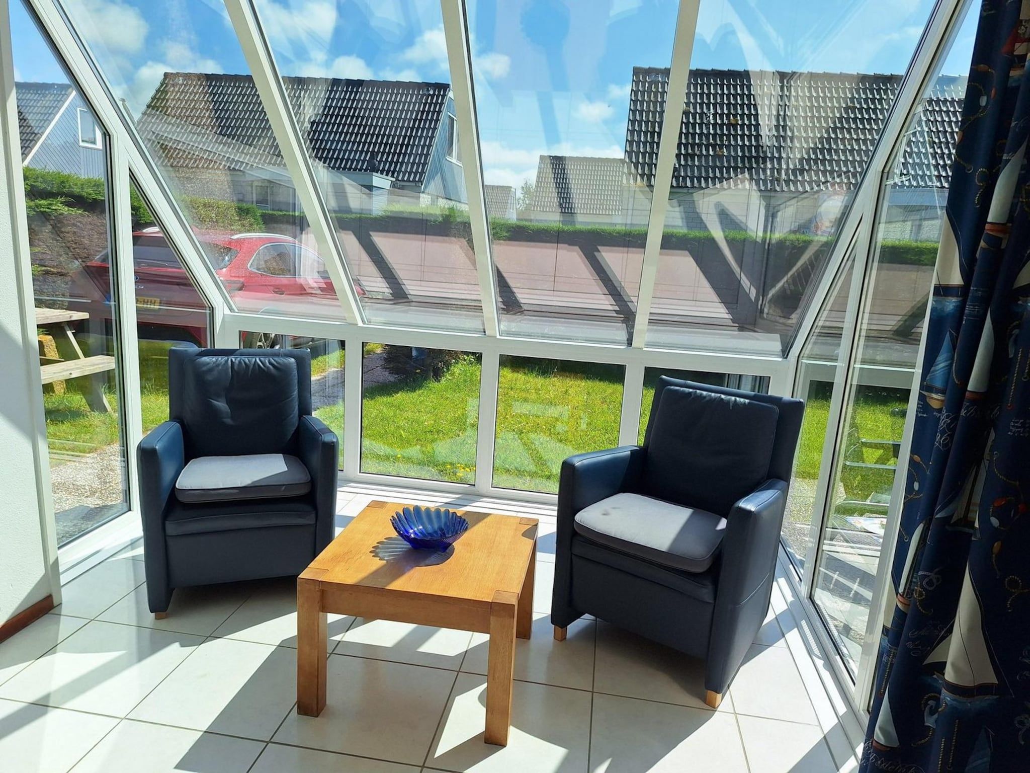 Het terras van Bohemien 39 in Sint Maartenszee