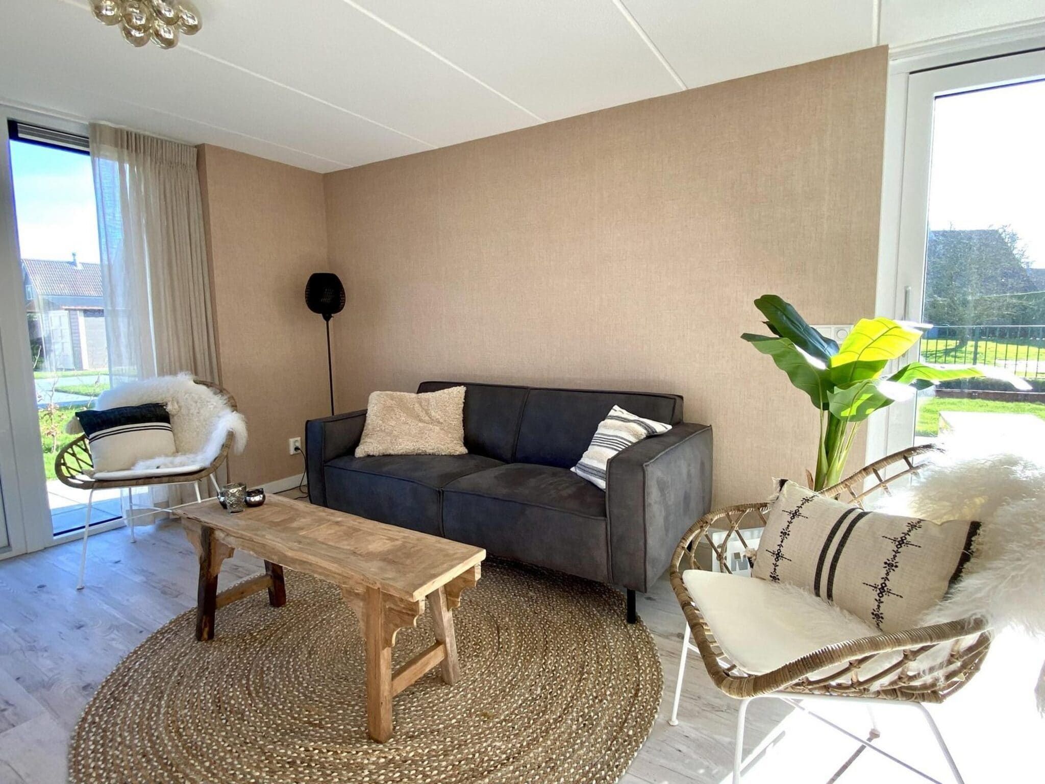 De woonkamer van De Wielen 72 in Sint Maarten