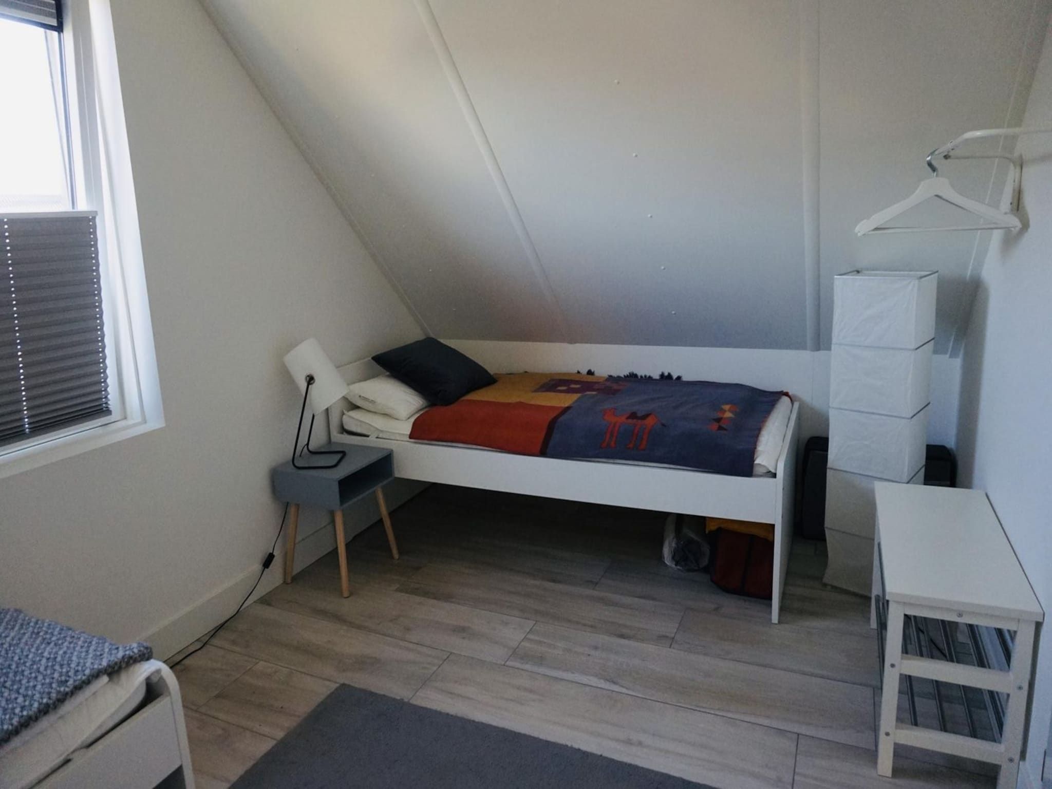 Een slaapkamer van De Wielen 73 in Sint Maarten