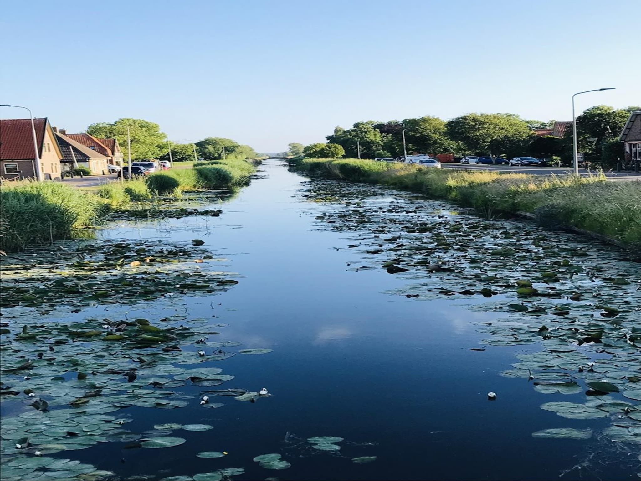 De omgeving van De Wielen 73 in Sint Maarten