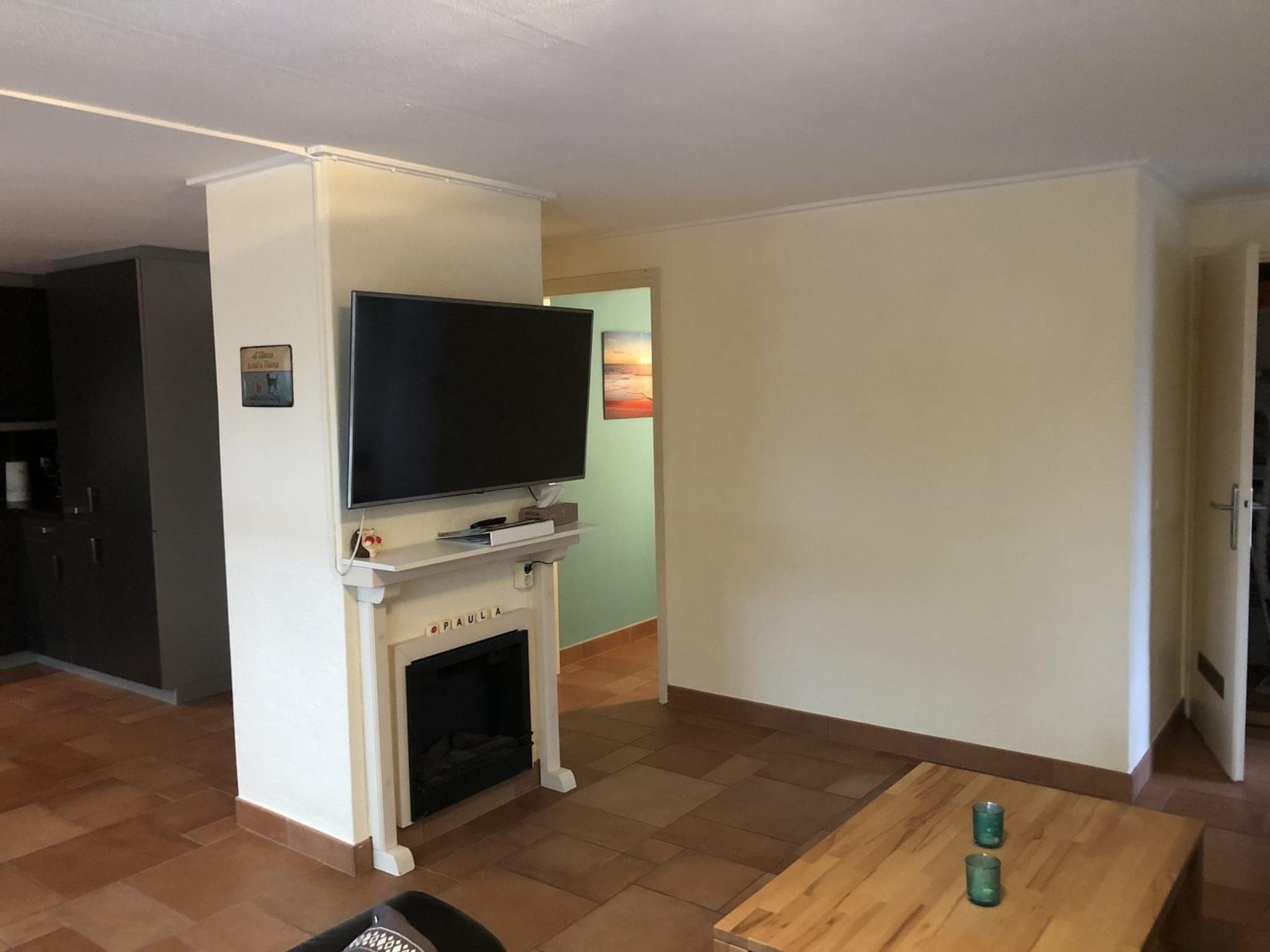 De woonkamer van De Schelp 08 in Sint Maartenszee